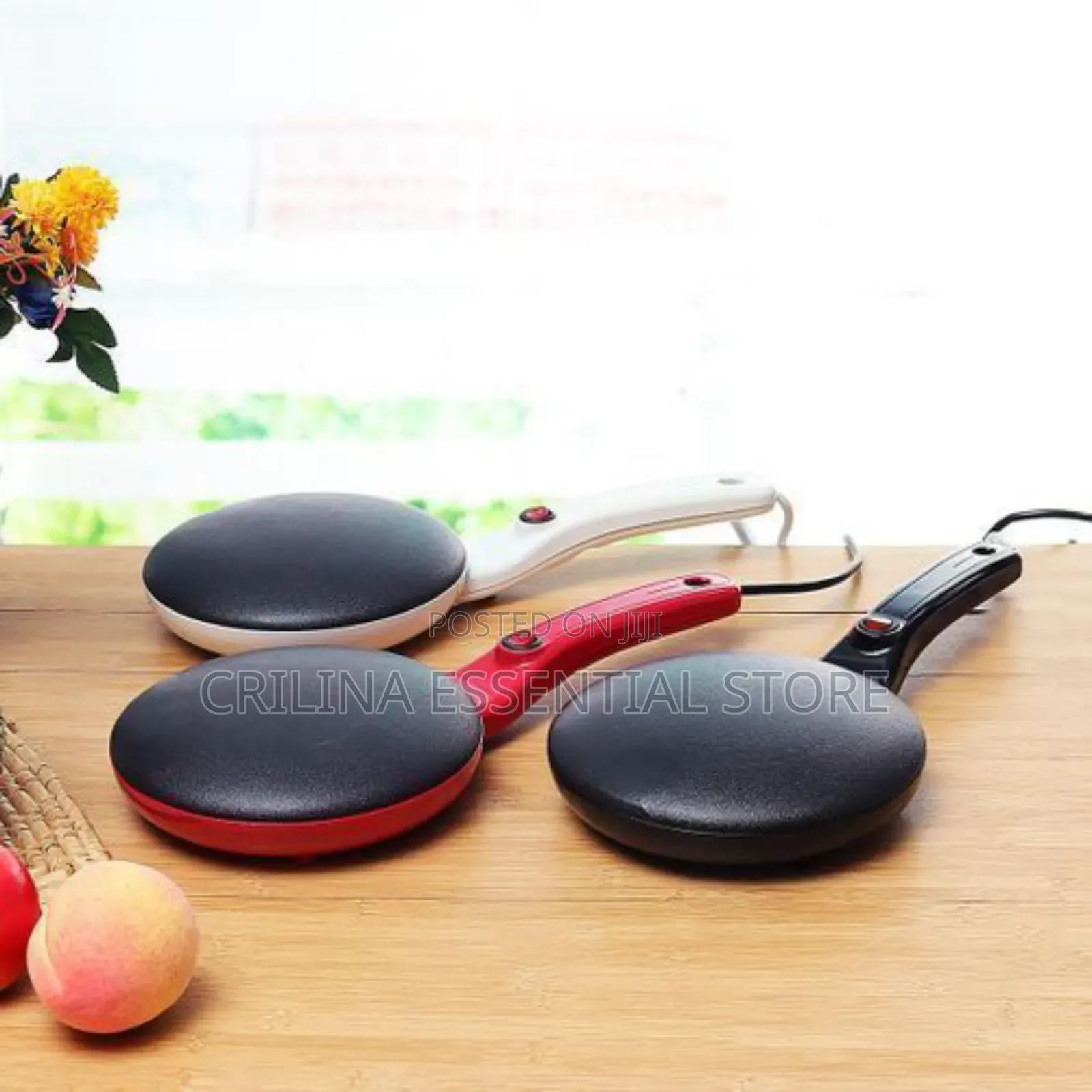 Sokany Electric Non Stick Pancake Crepe Griddle Baking Machine