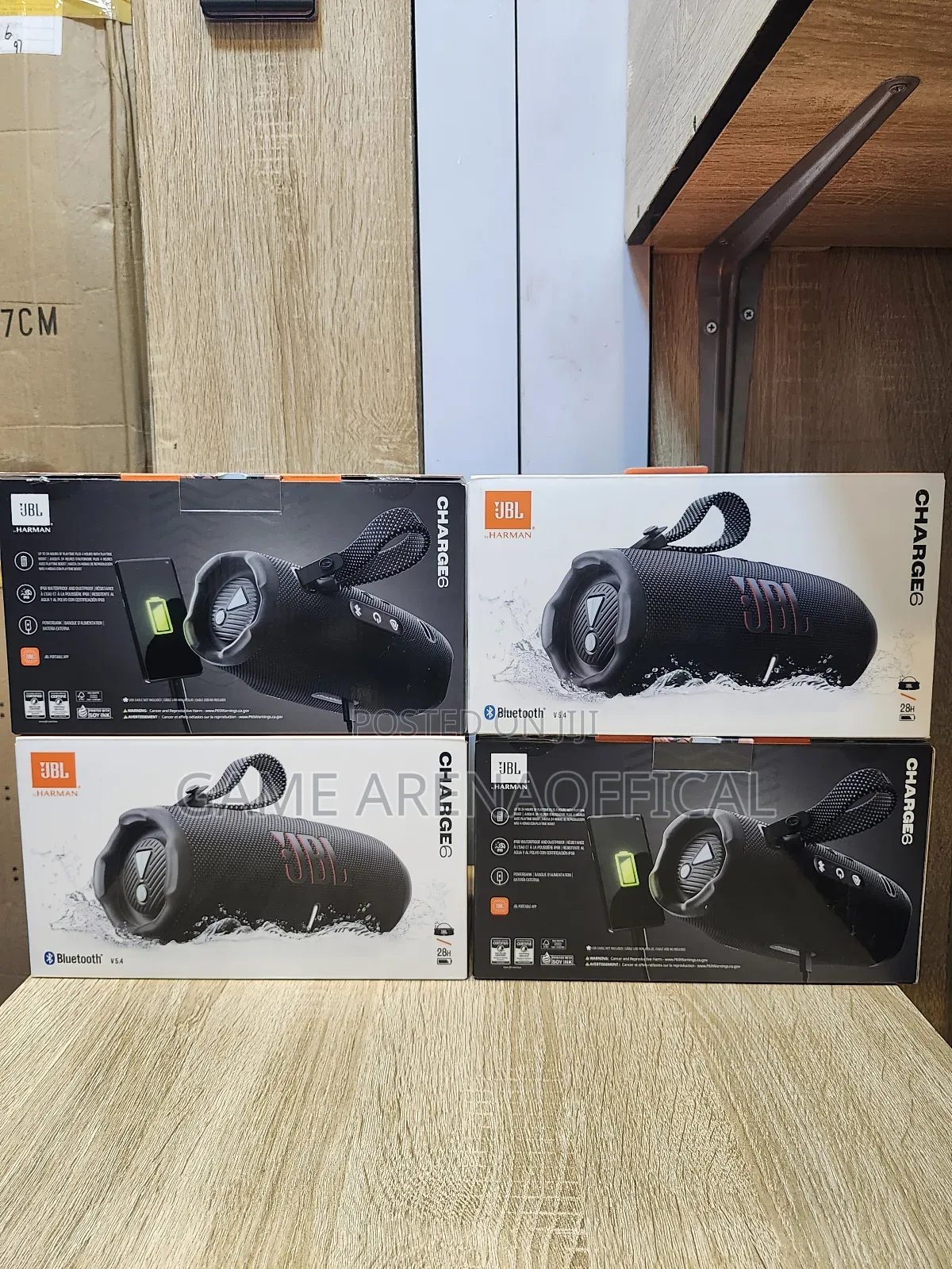JBL Charge 6 – Deep Bass + 28h Battery Life