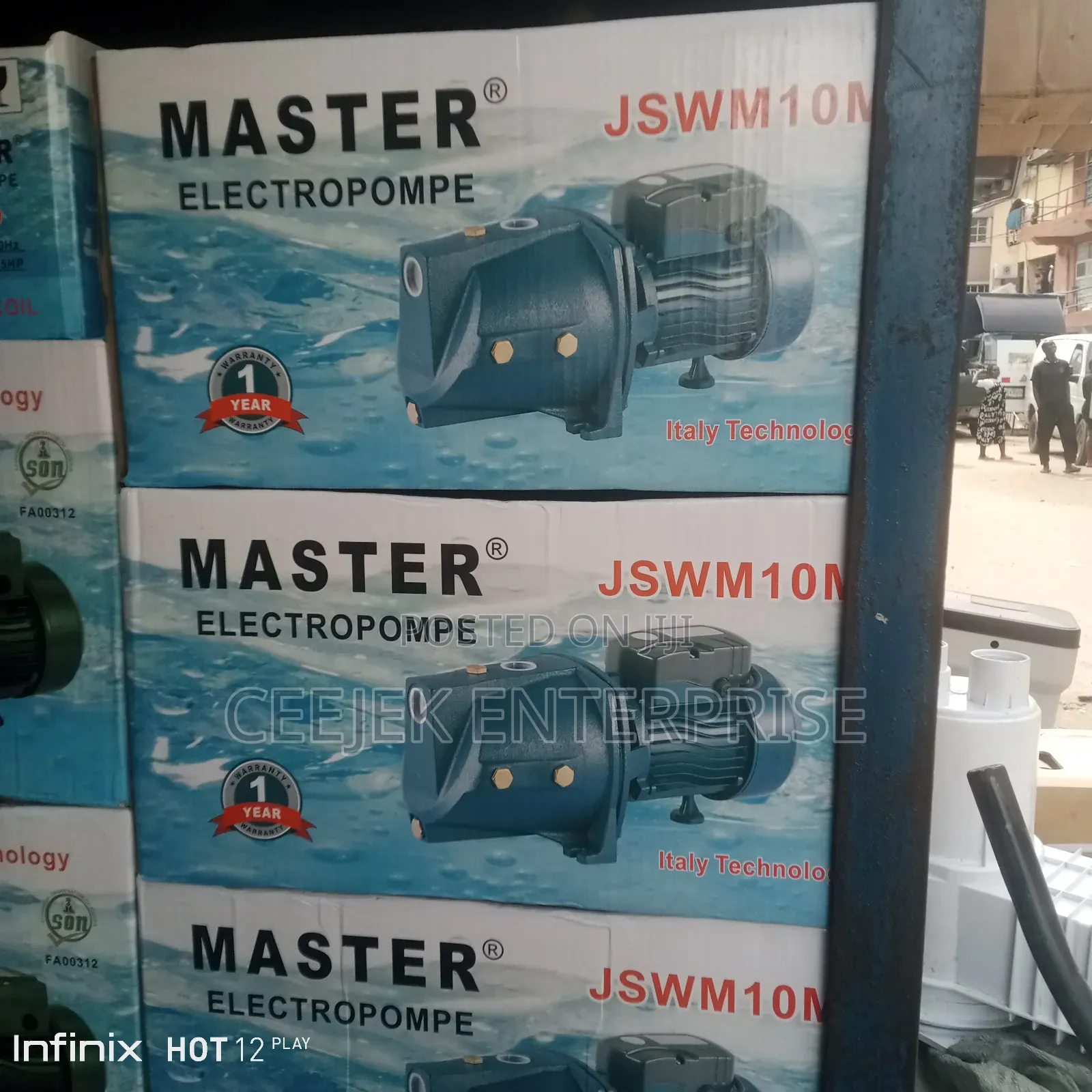 1hp Master Surface Pump With 100% Copper Wire
