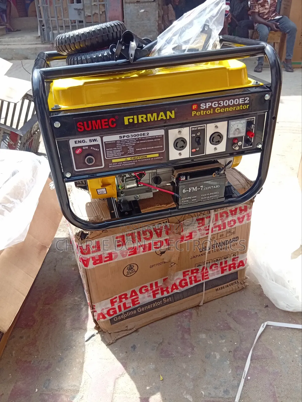 Best Sumec Fireman Petrol Generator 4.5kva