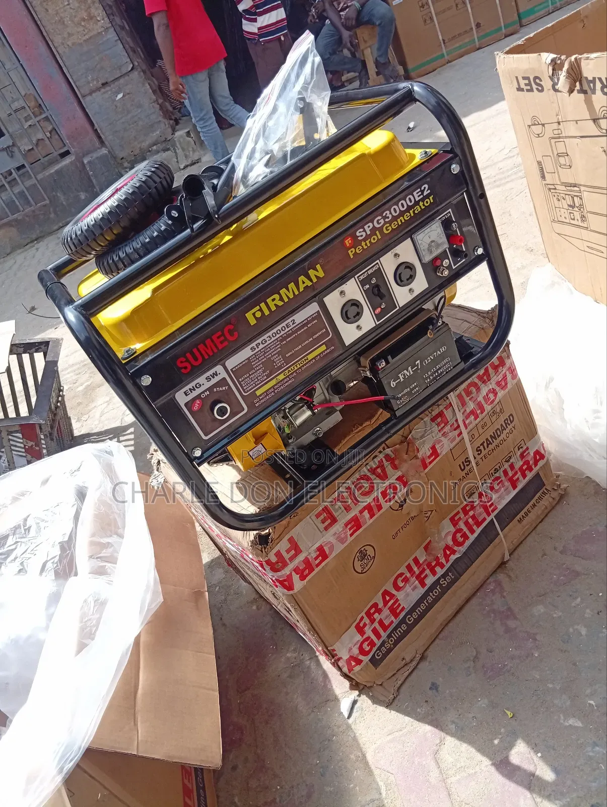 Best Sumec Fireman Petrol Generator 4.5kva