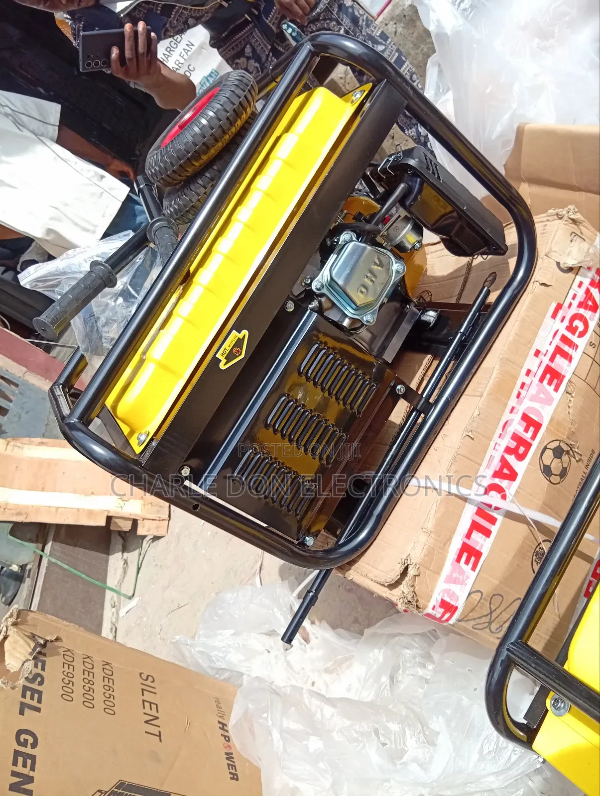A Very Good Well Quality Fireman 4.5kva Petrol Generator