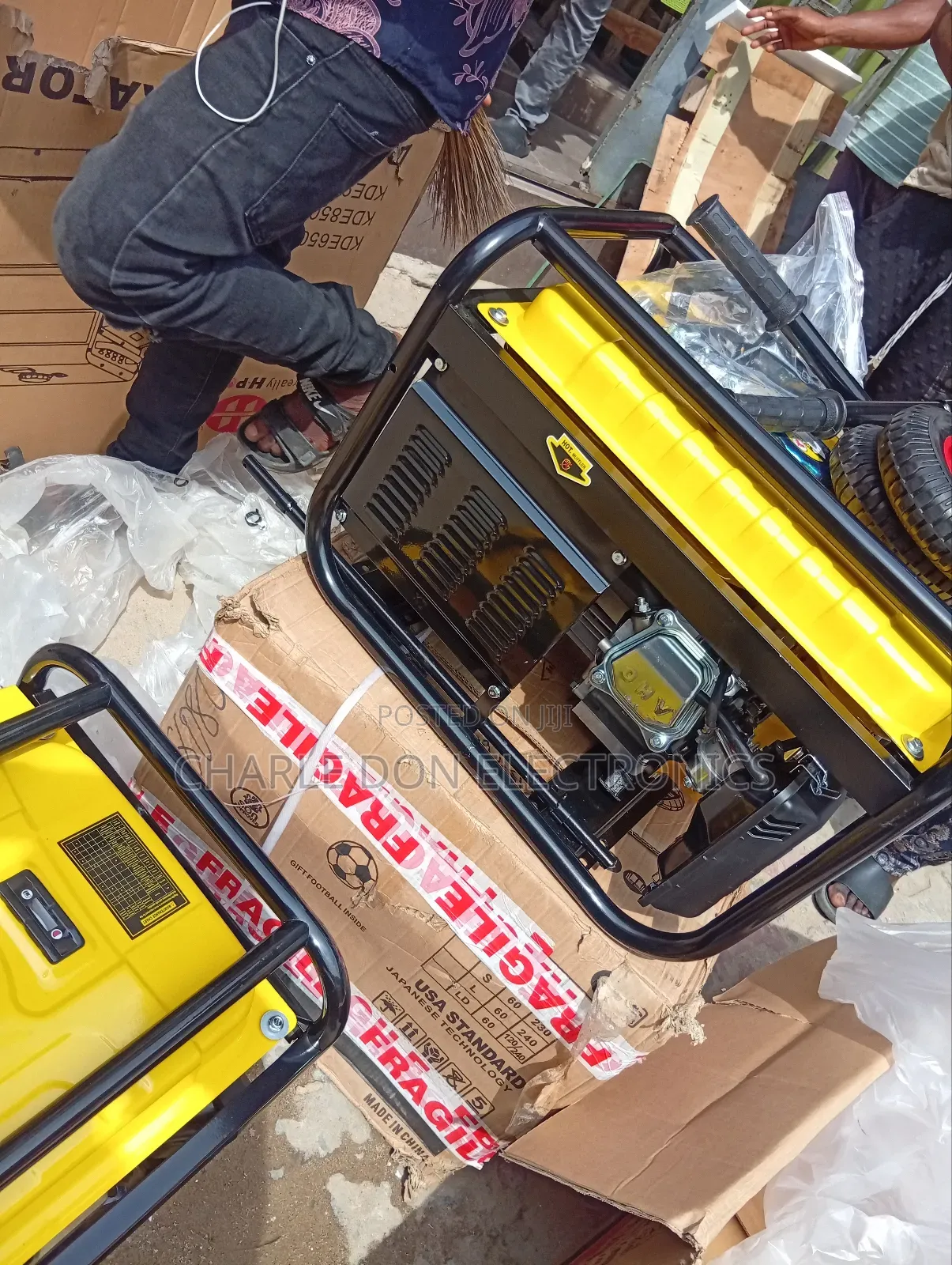 A Very Good Well Quality Fireman 4.5kva Petrol Generator