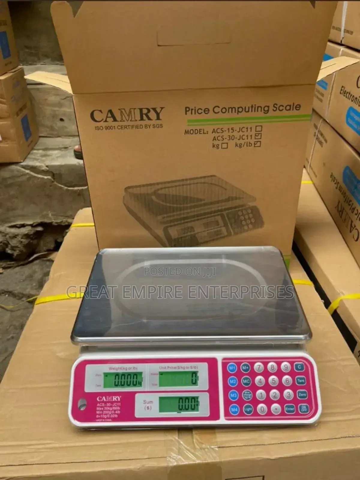 30kg Original Camry Scale for Accurate Measurement