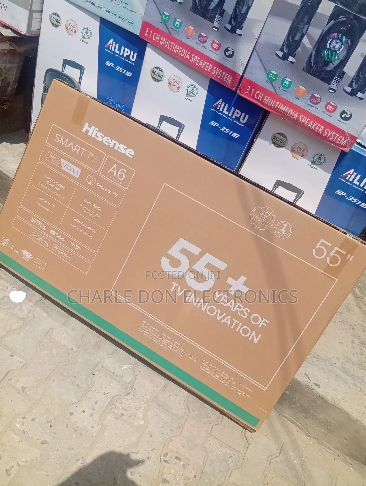 Original Hisense 55inches Tv