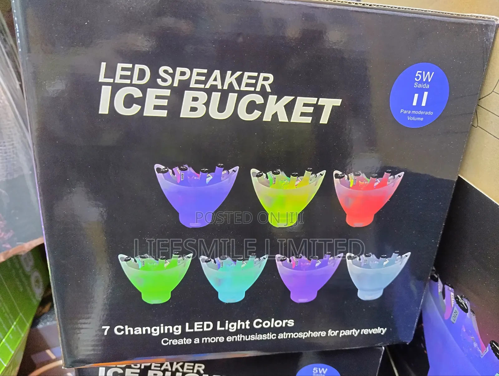 7litres Led Light Champagne Bucket