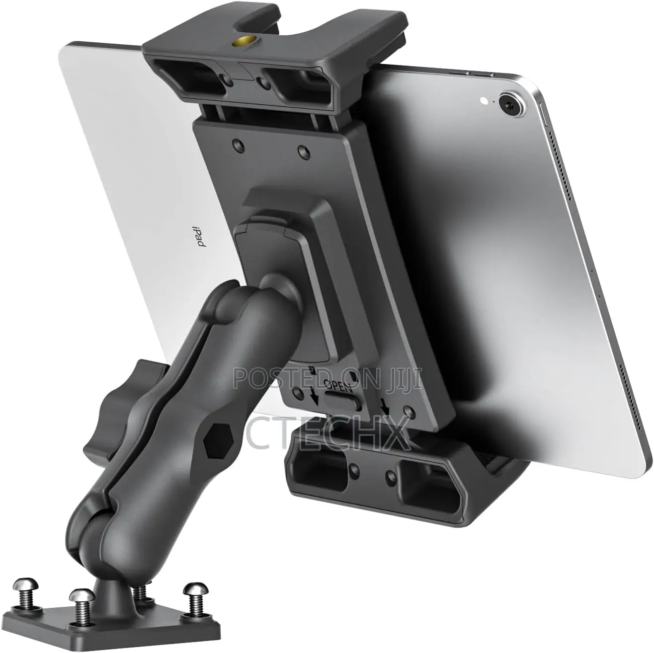 Car Tablet/Phone Holder - Heavy Duty Drill Base