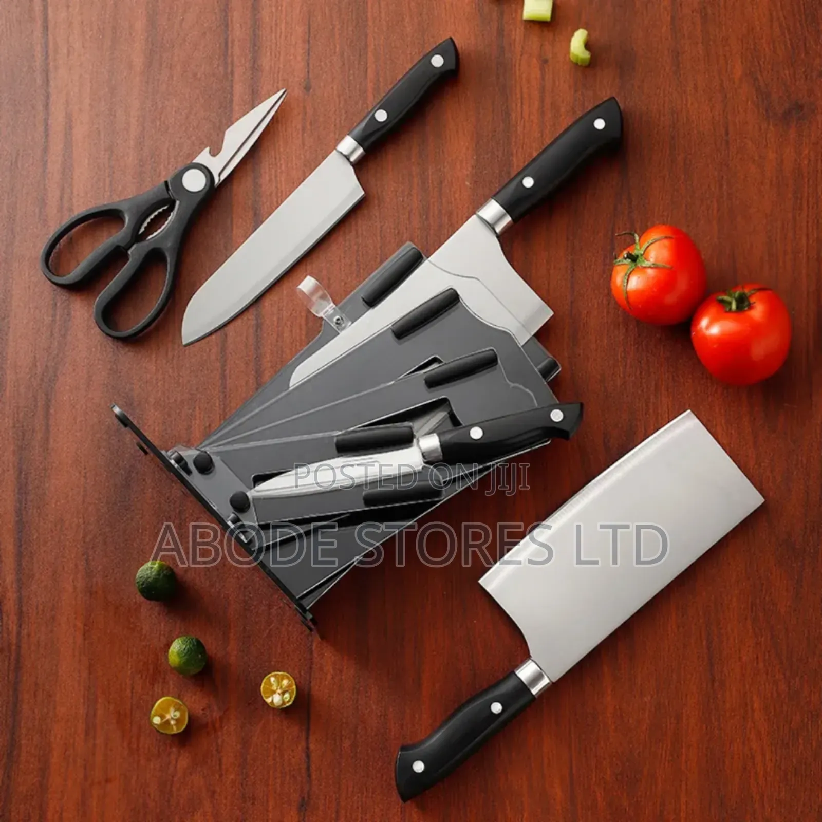 6-Piece Knives Set With Stand