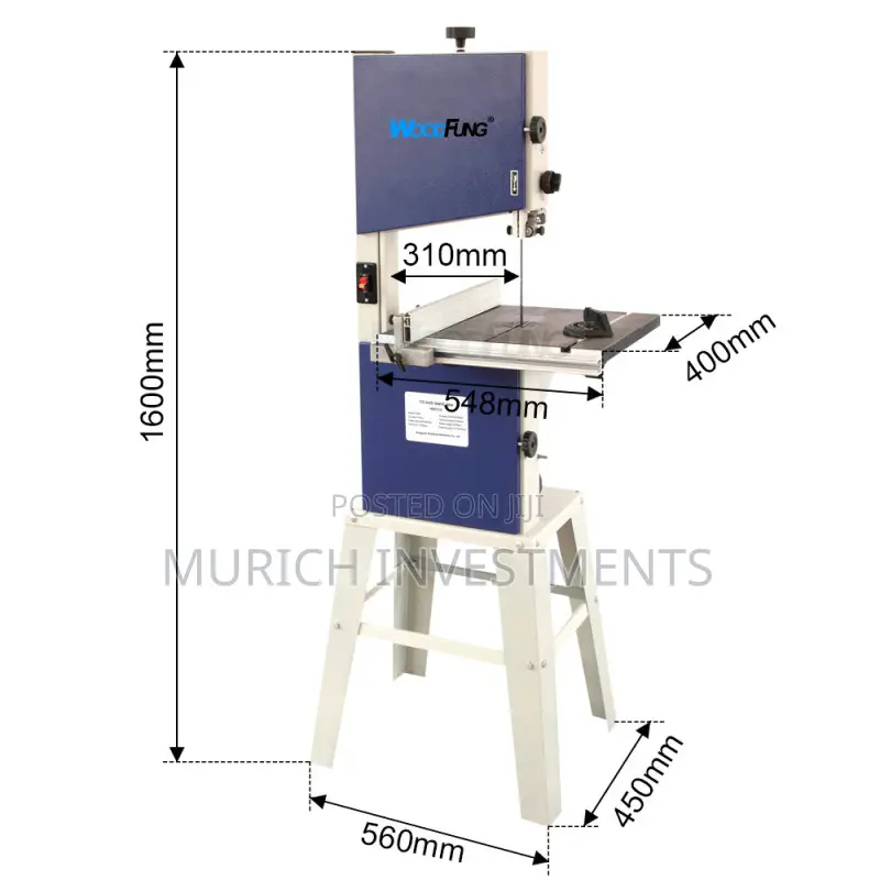 Wood Cutting Bandsaw Machine 1100w 12”