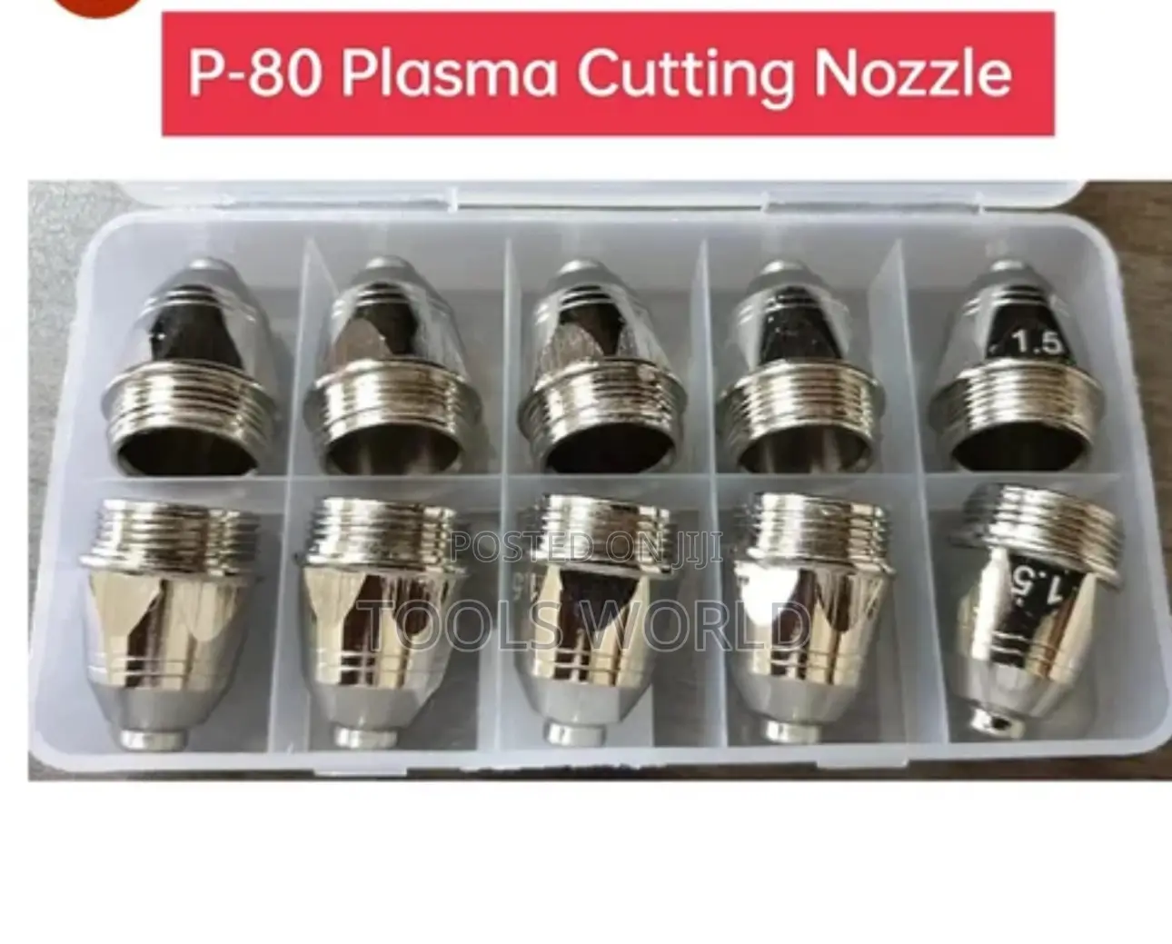 P80 Plasma Cutting Torch Nozzles Electrodes for Cut 60-100 Machines