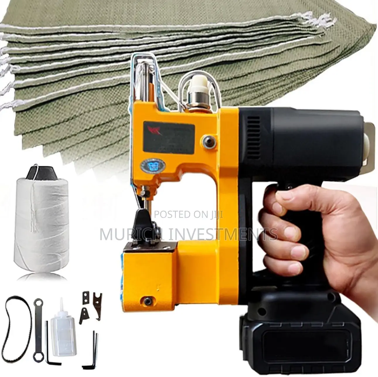 Portable Cordless Bag Sewing Machine | Heavy-Duty Handheld Stitcher
