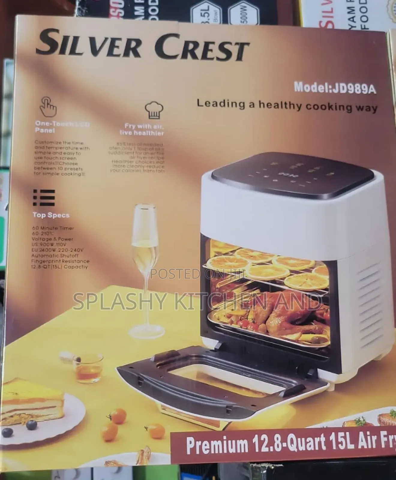 Silver Crest 15l Air Fryer With Oven