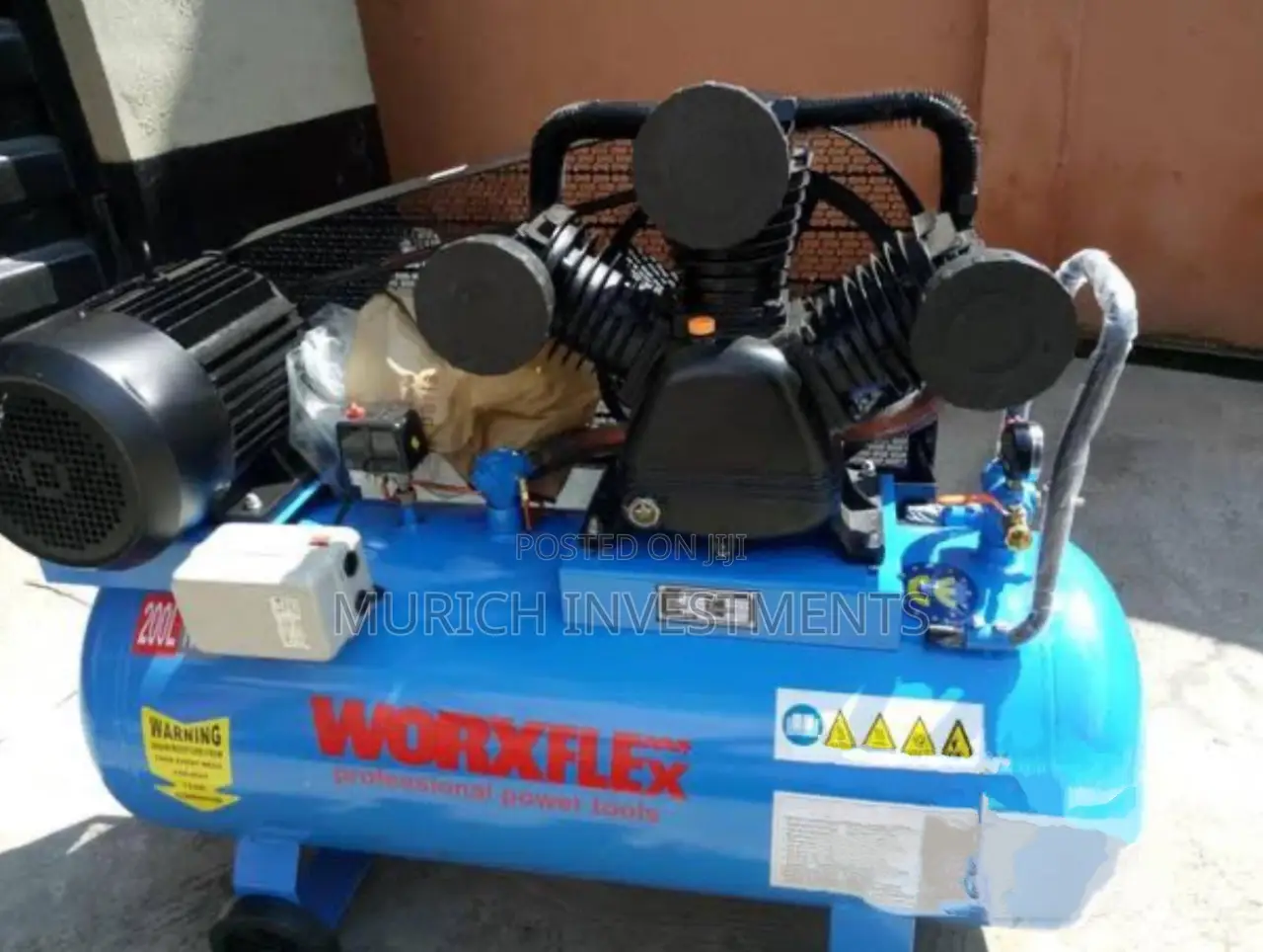 500l 380v Industrial Air Compressor | Heavy-Duty 3-Phase Air Pump