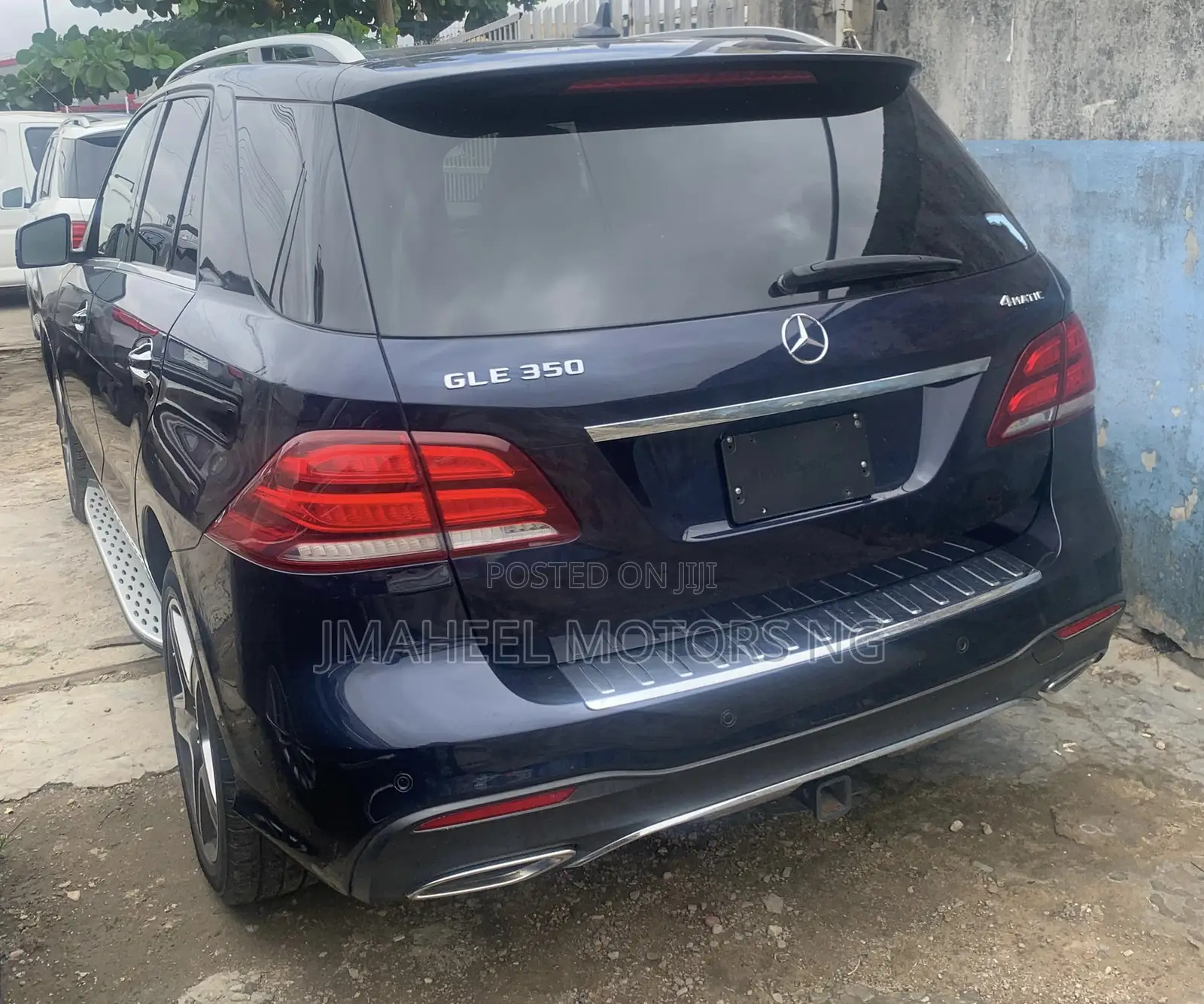 Mercedes-Benz GLE-Class GLE 350d 4MATIC 2017 Blue