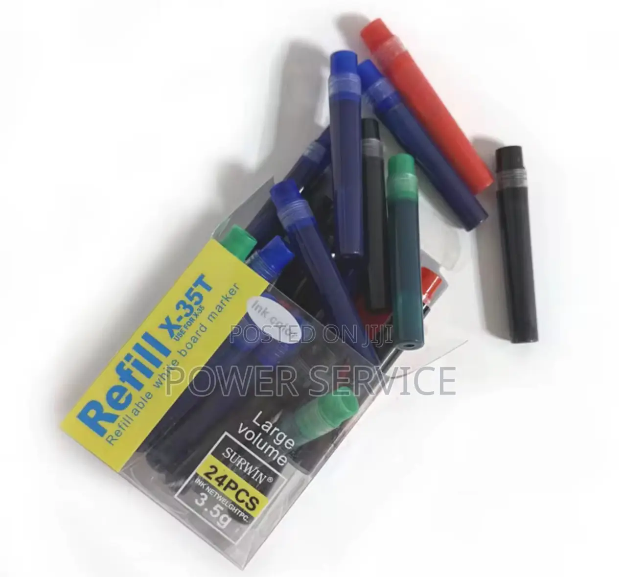 24 PCS White Board Marker Refill X-35t X24