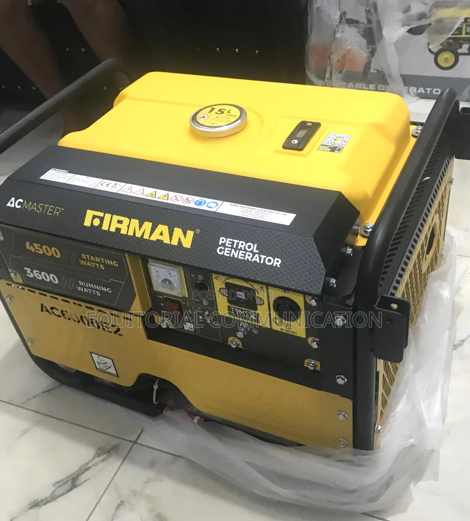 Sumec Firman Ac6000e2 – Reliable 5.5kva Power Supply