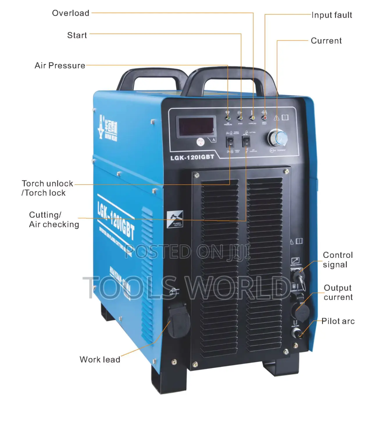 Huayuan LGK-120gbt-B Inverter Air Plasma Cutting Machine