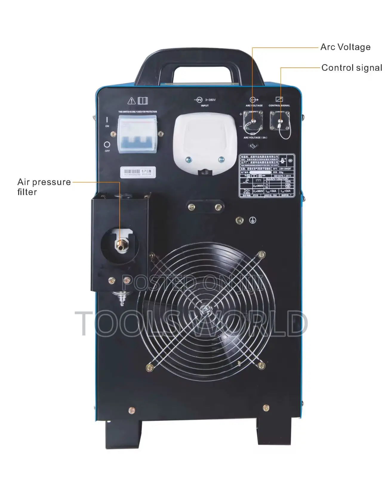 Huayuan LGK-120gbt-B Inverter Air Plasma Cutting Machine