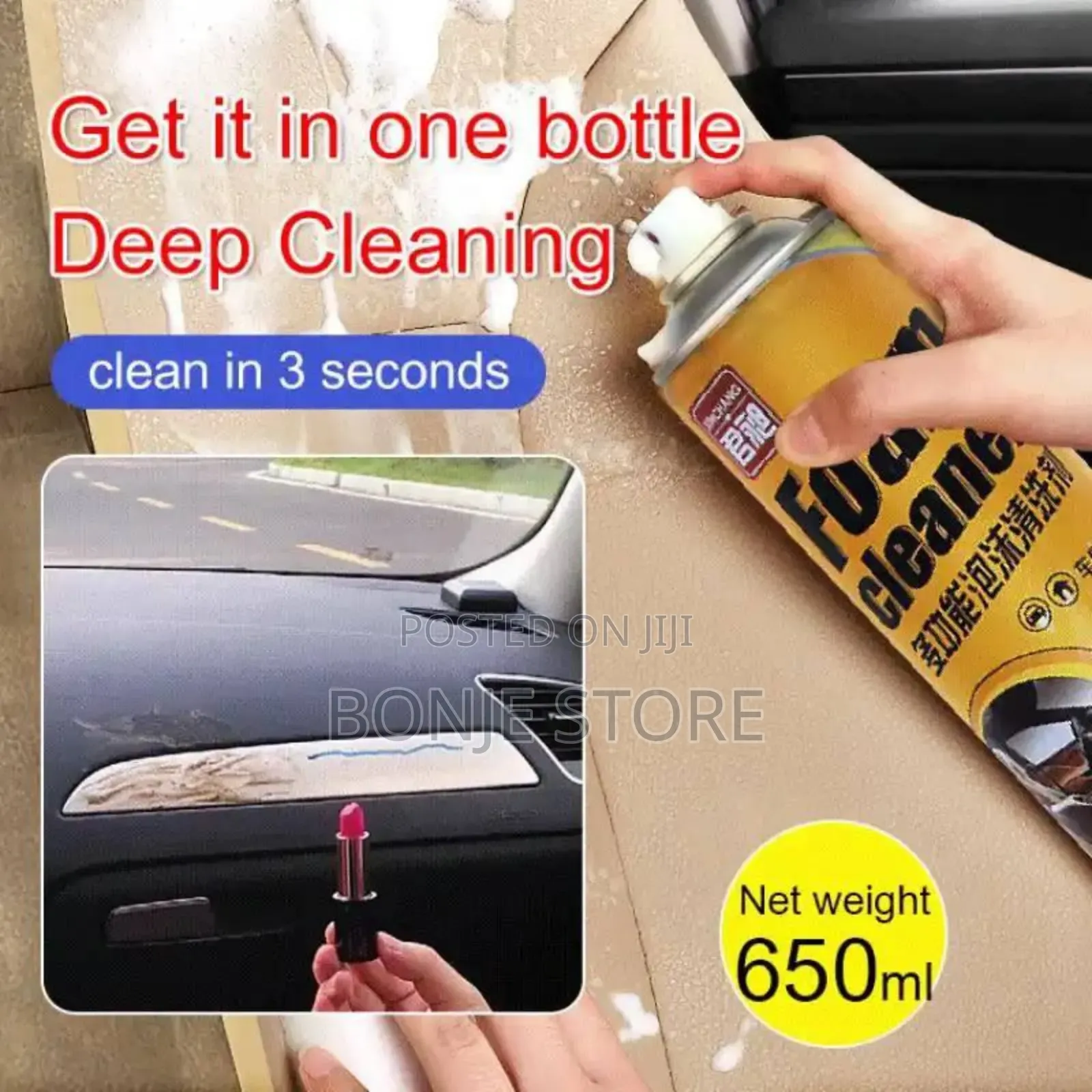Multi Purpose Foam Cleaner – Deep Cleaning