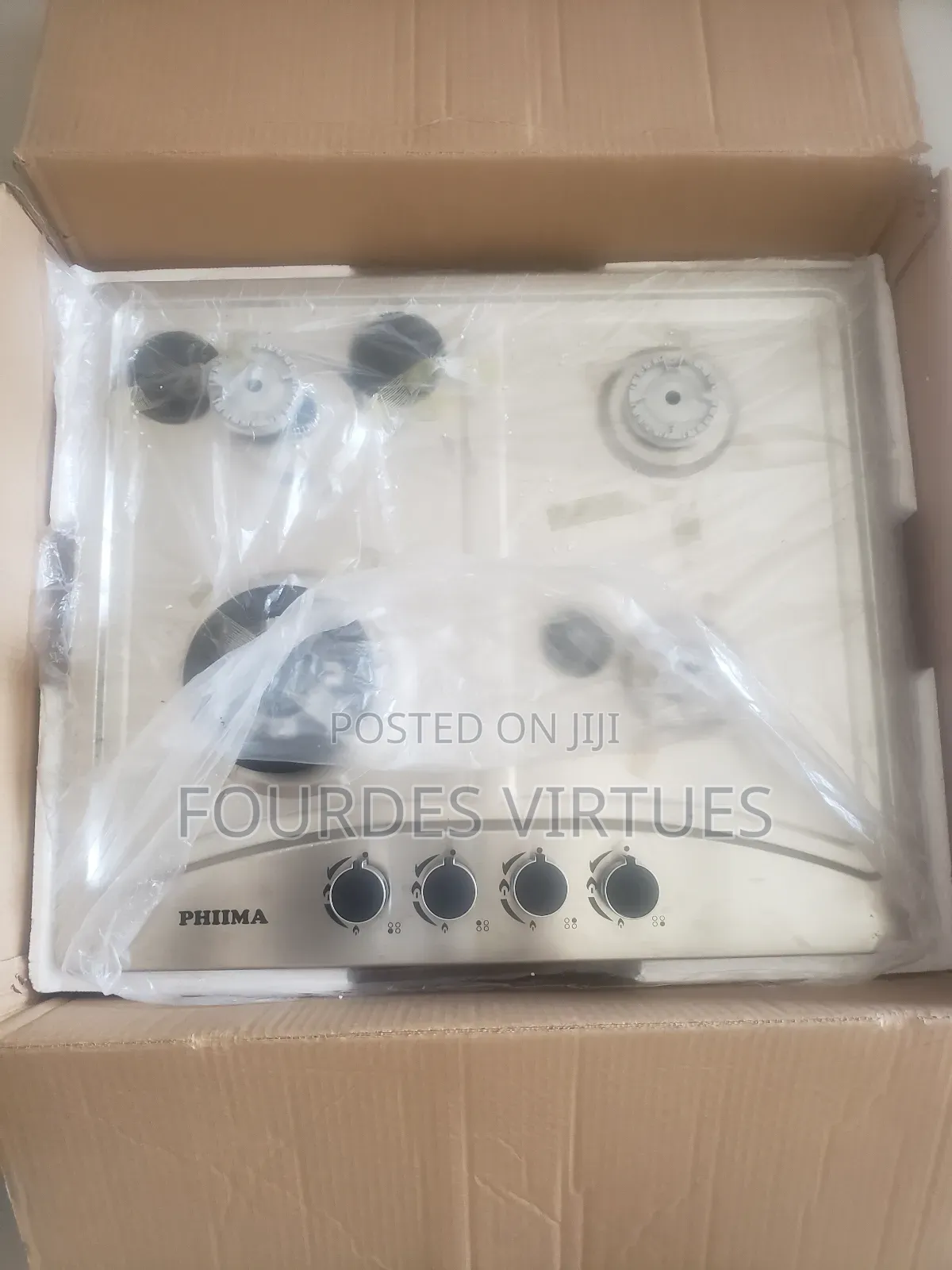 Phiima 4b Stainless Steel Built - In Gas Cooker