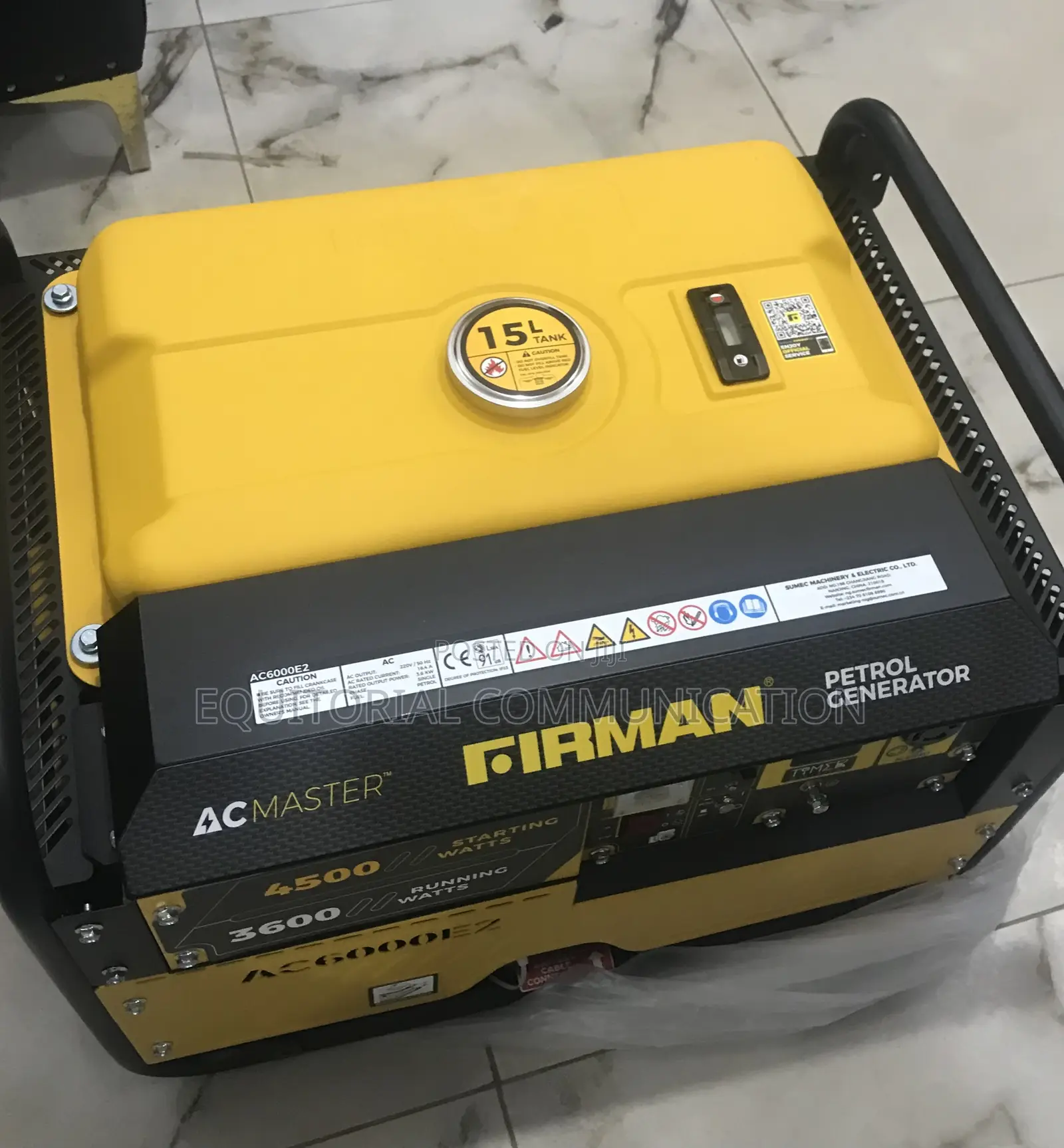 Reliable Firman Ac6000e2 4.5kva Petrol Generator
