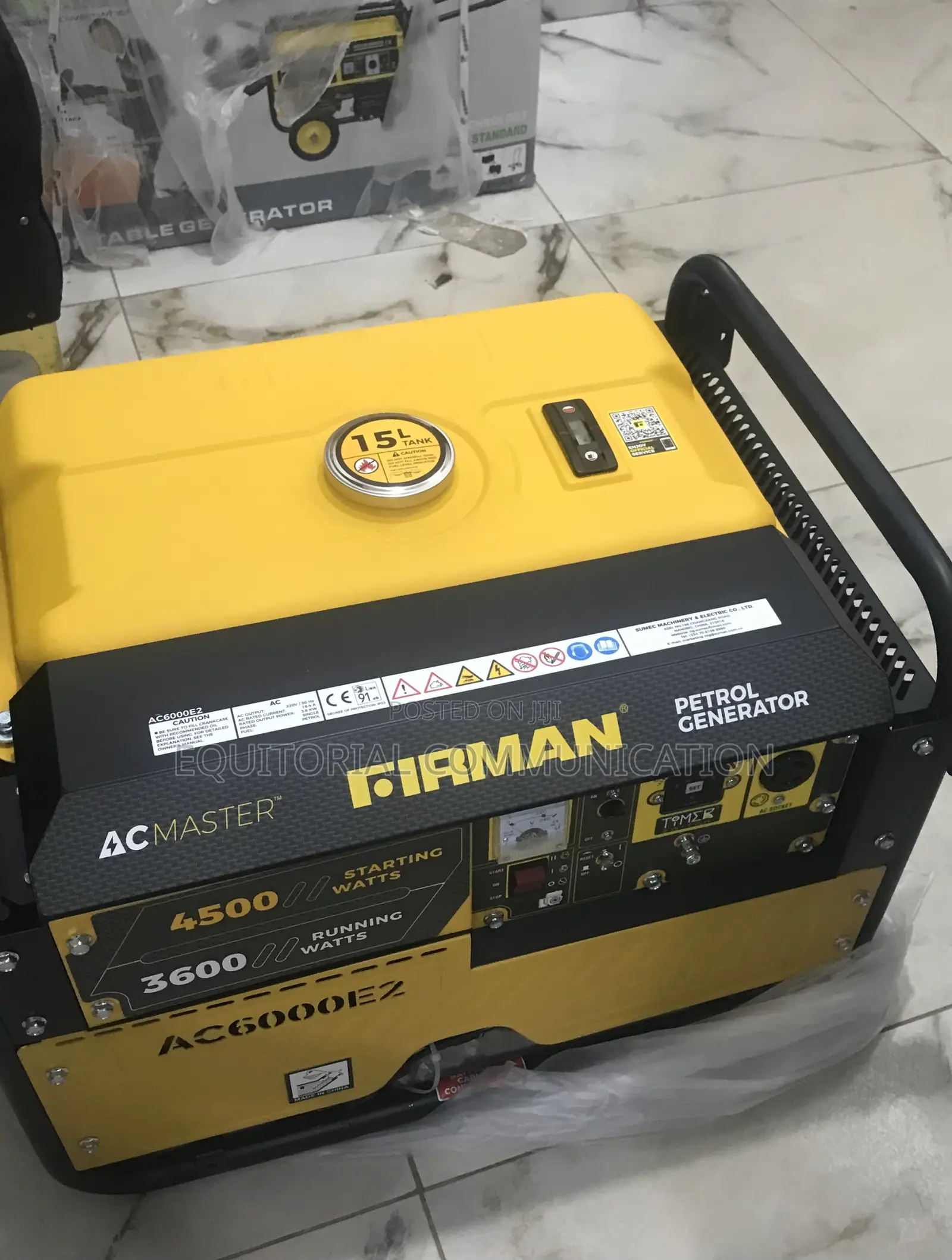 Original Sumec Firman Ac6000e2 – Durable Generator