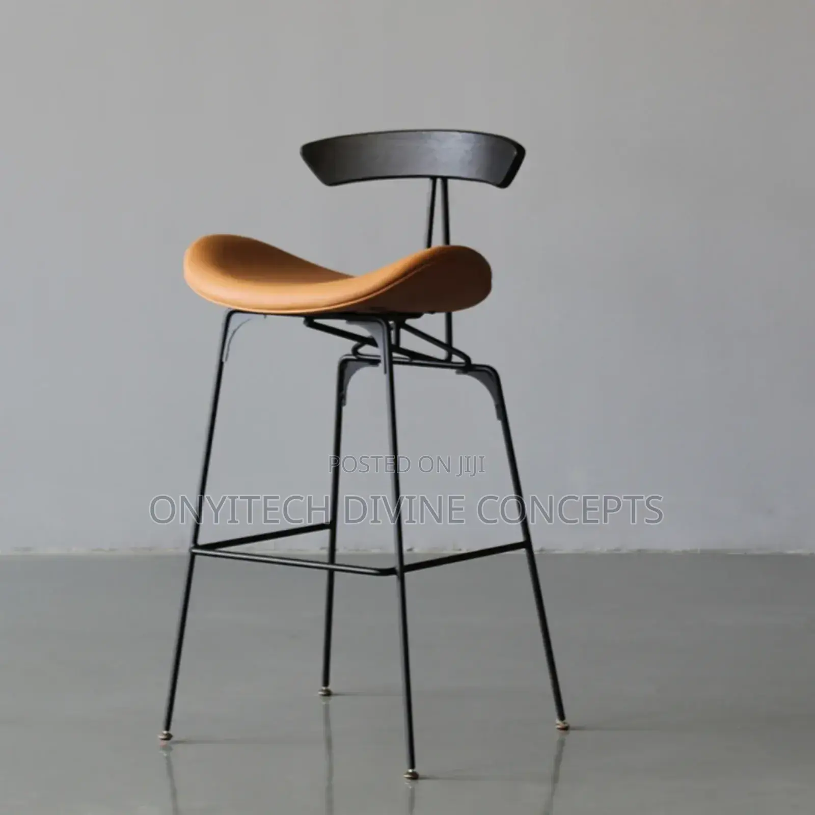 Luxury Leather Bar Stool
