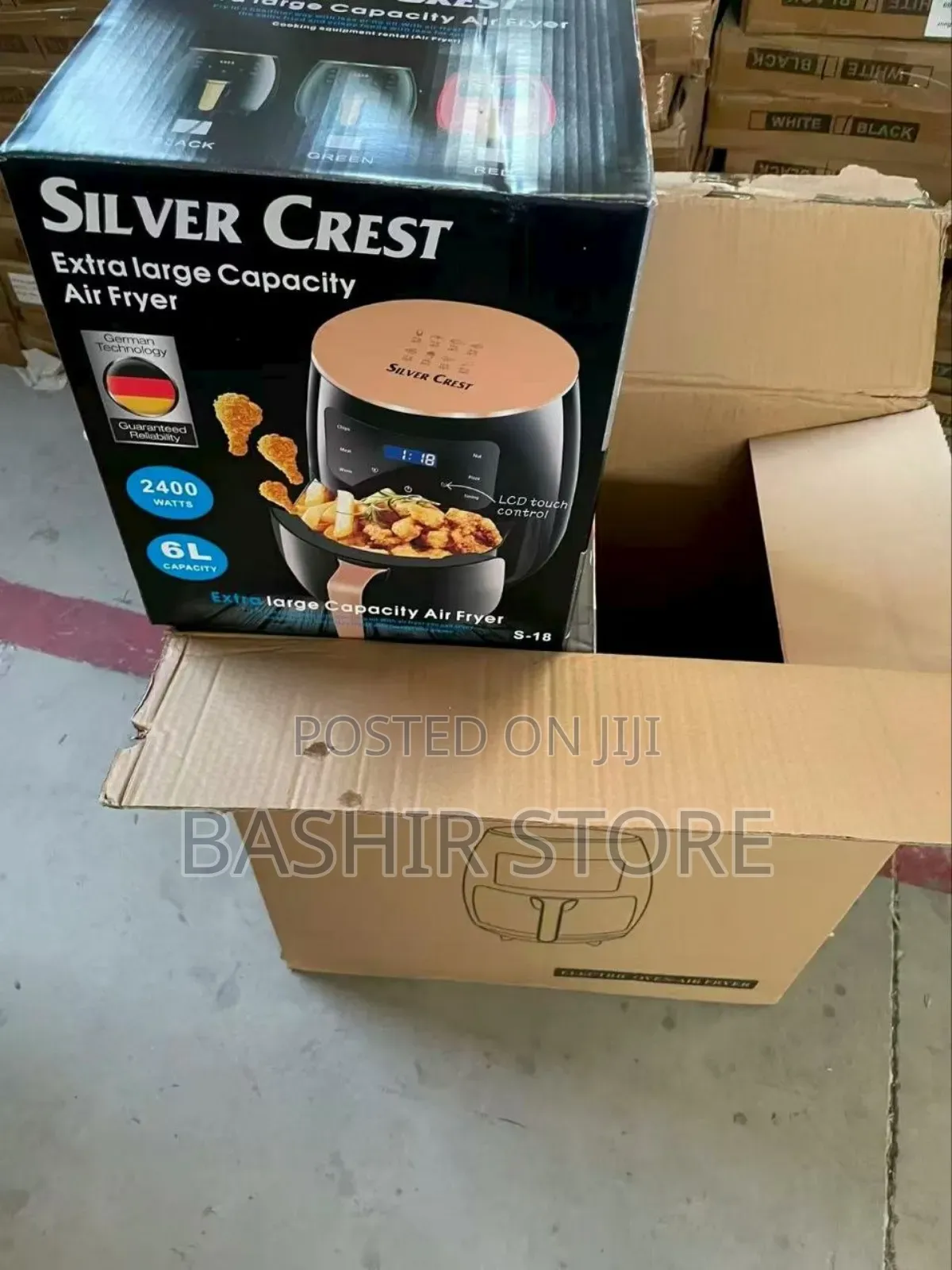 Silver Crest Extra Large Capacity Air Fryer.