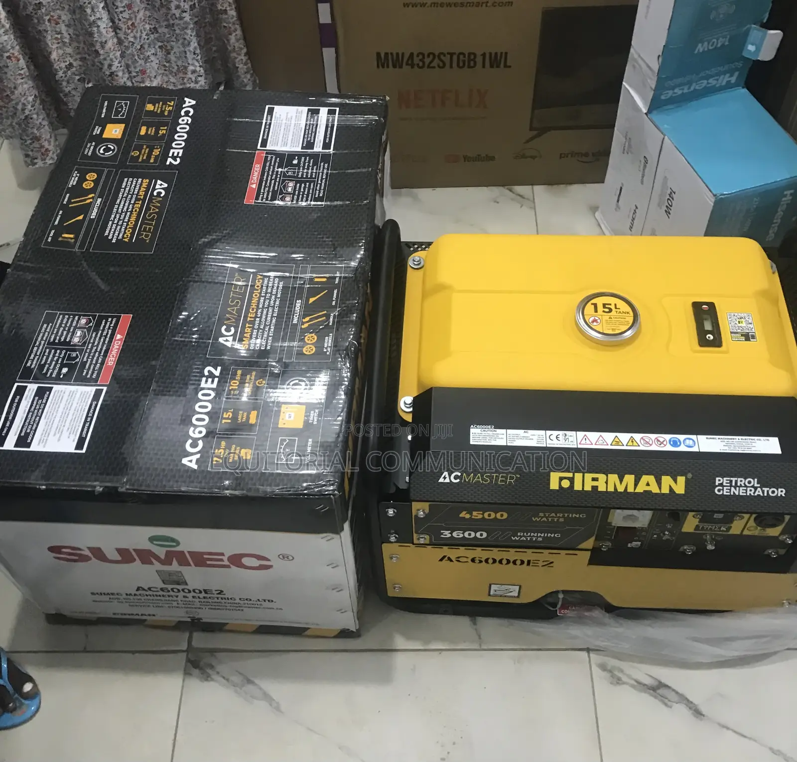 Sumec Firman Ac6000e2 – Rugged Generator For Home