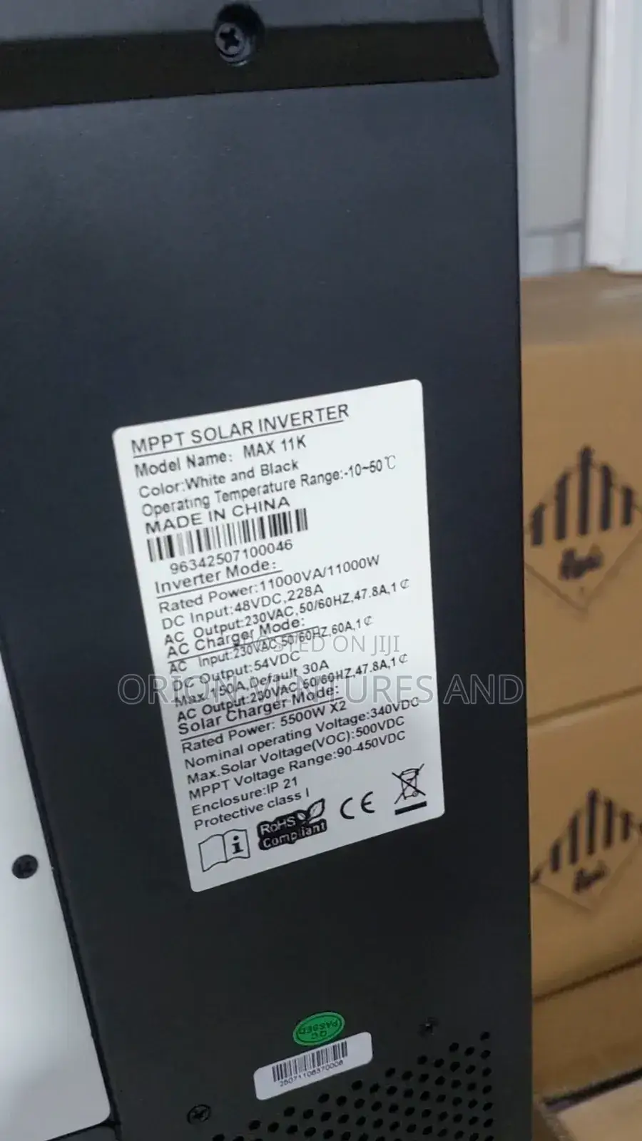 11kw 48v Dual Output/MPPT Hybrid Inverter, Works Without Battery