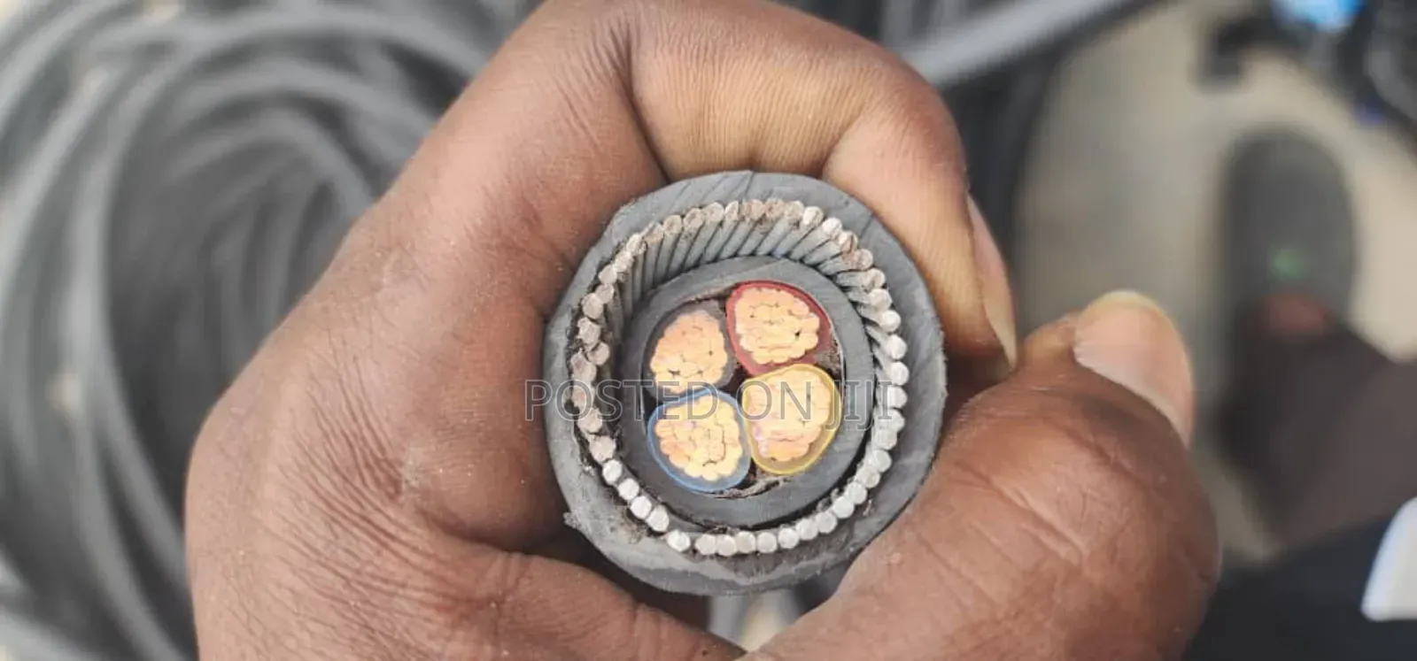 35mm2x4core Coleman Nigeria High Quality Electric Armoured Cable