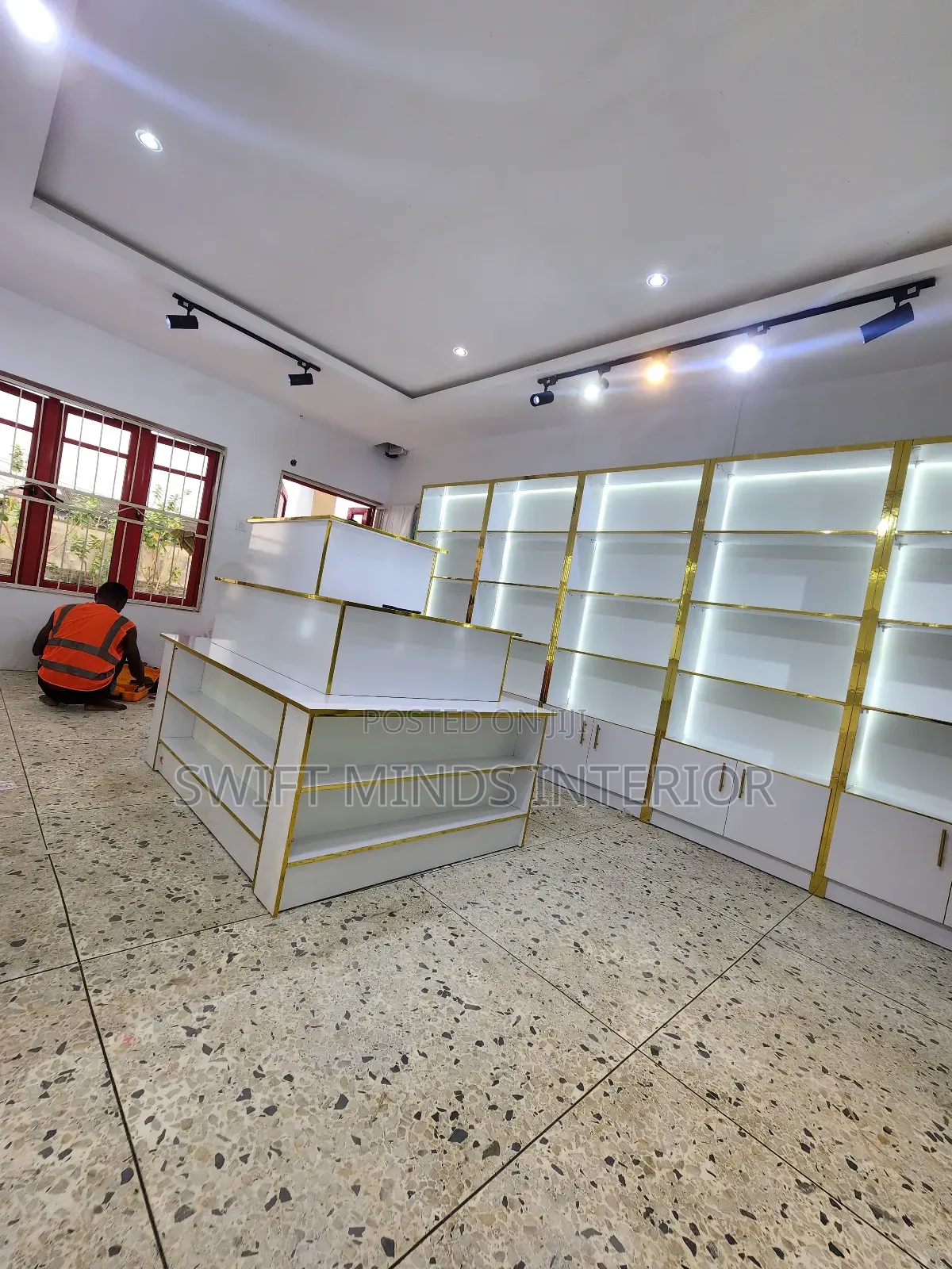 Perfume Shelves