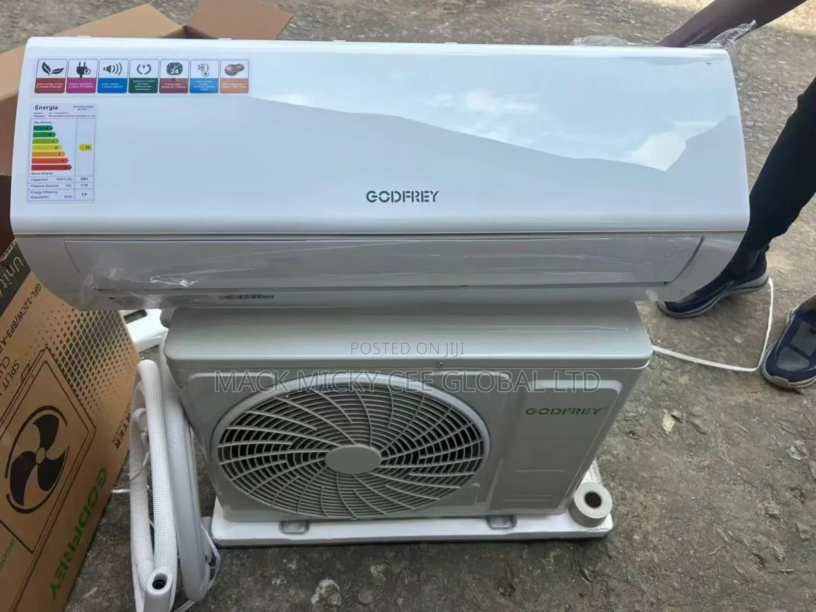 Godfrey 1.5hp Copper Air-Conditionelsplit Unit