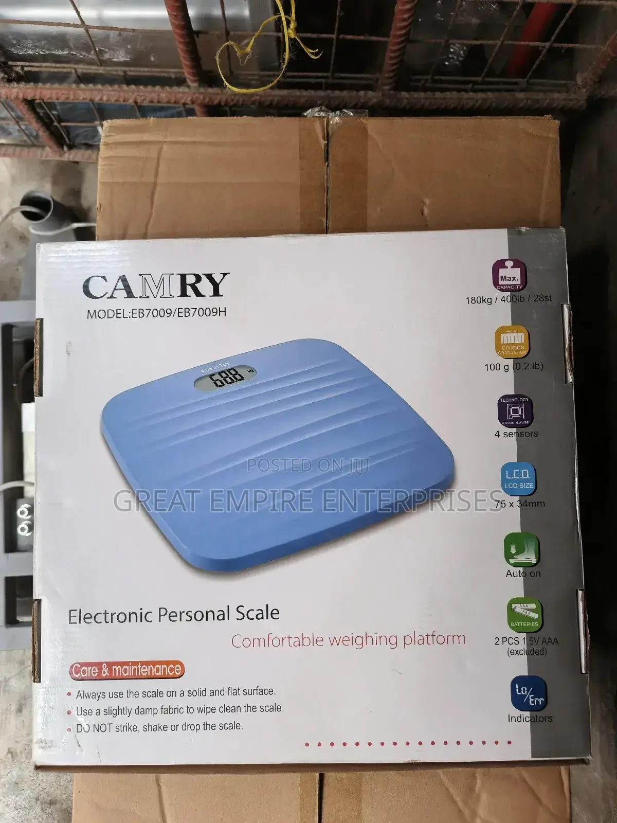 180kg Original Personal Scale for Human Weight