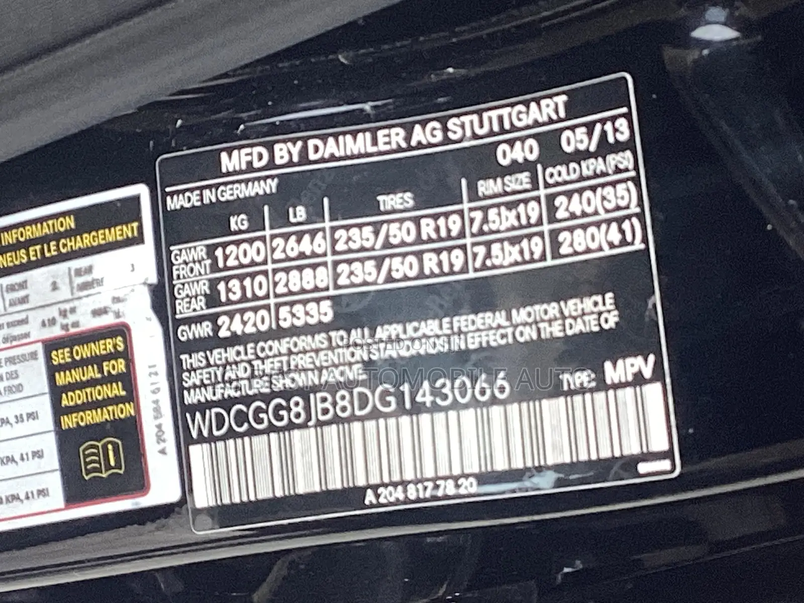 Mercedes-Benz GLK-Class 350 4MATIC 2014 Black