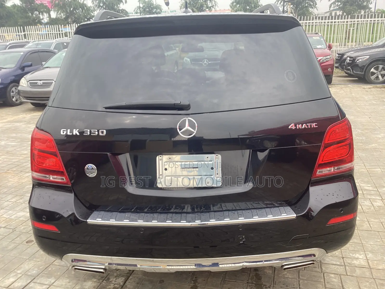 Mercedes-Benz GLK-Class 350 4MATIC 2014 Black