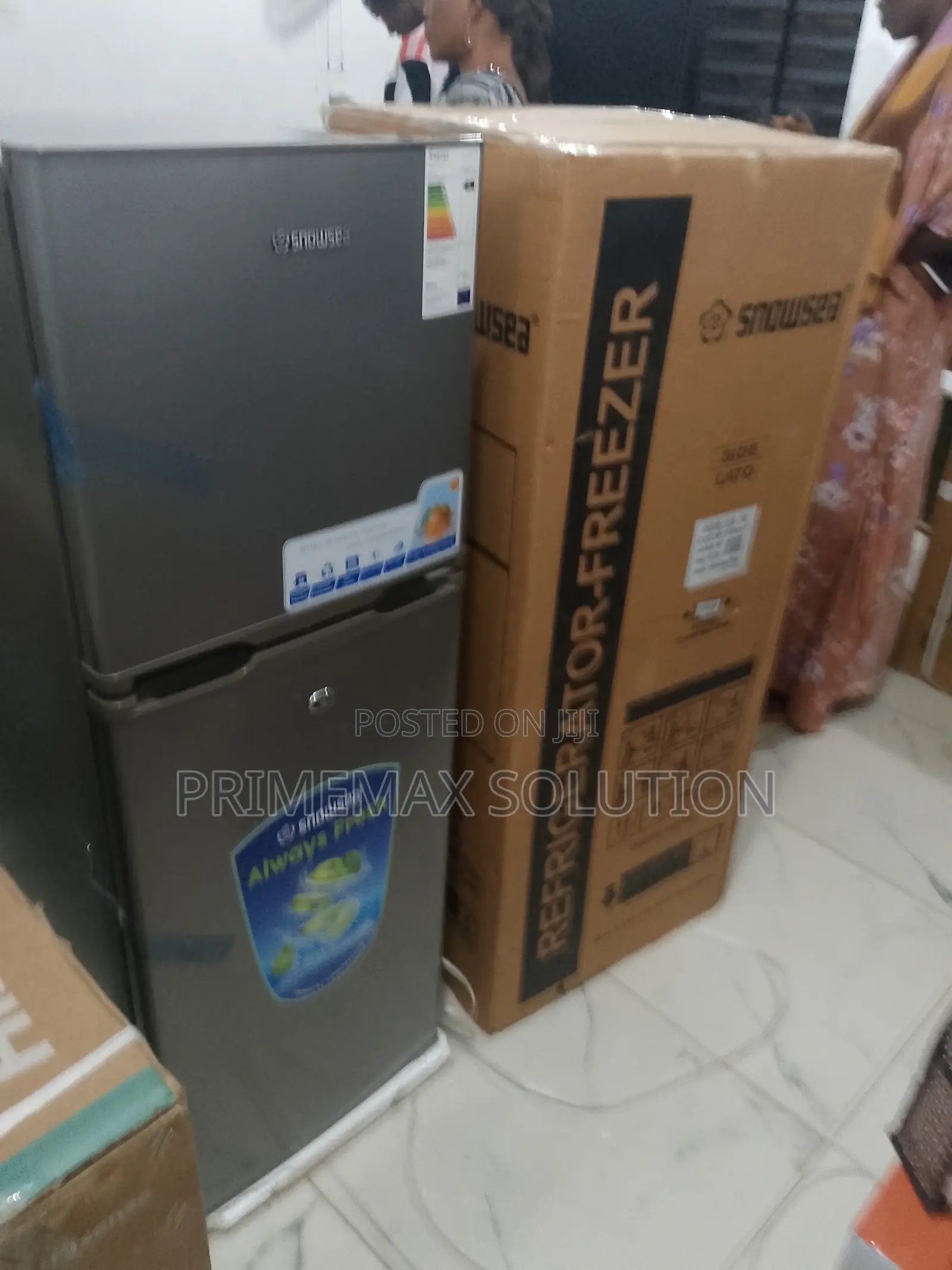 Snowsea BCD-198: Spacious Double Door Fridge for Modern Kitchens
