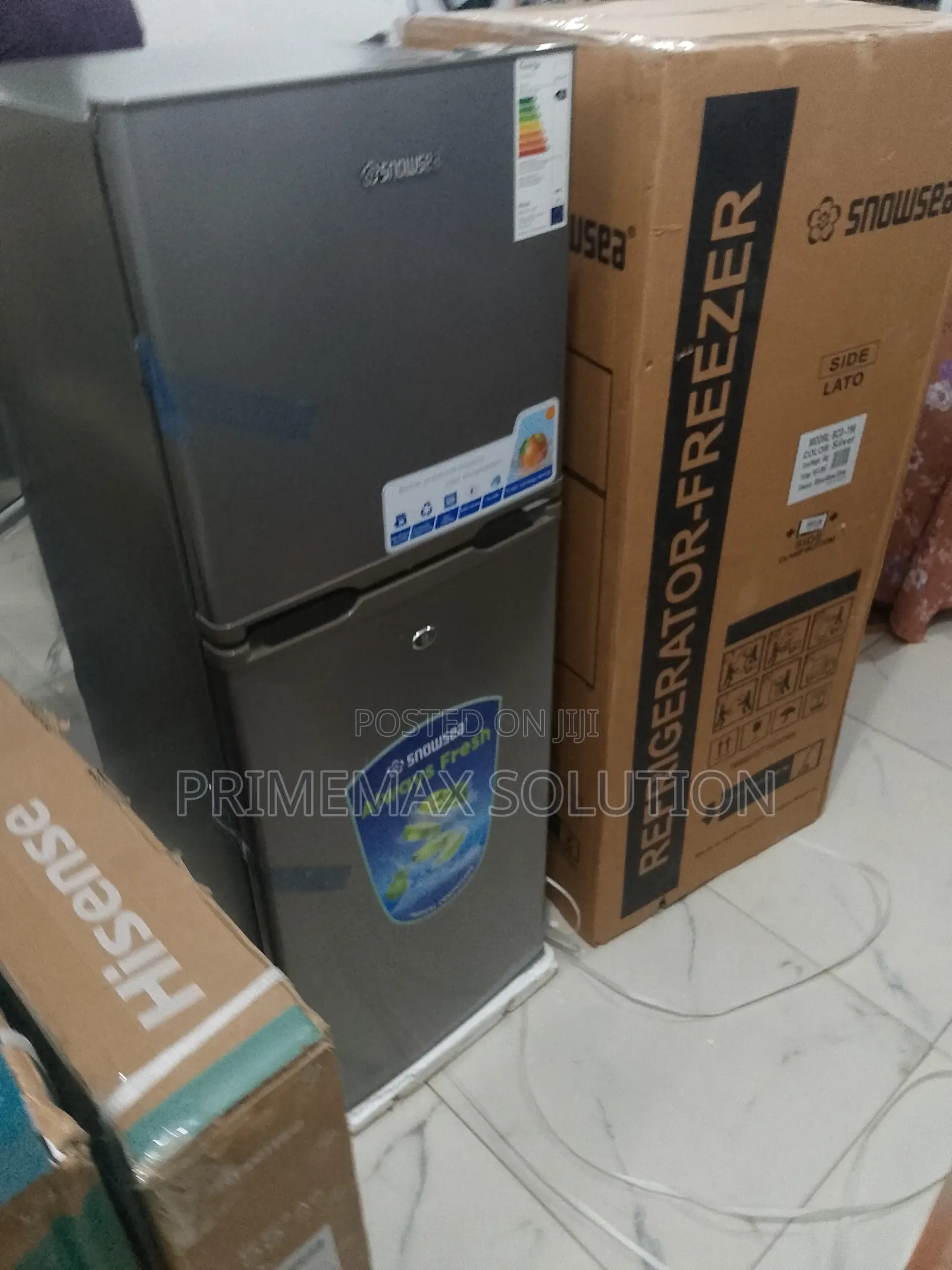 Efficient Cooling With Snowsea BCD-198 Double Door Refrigerator