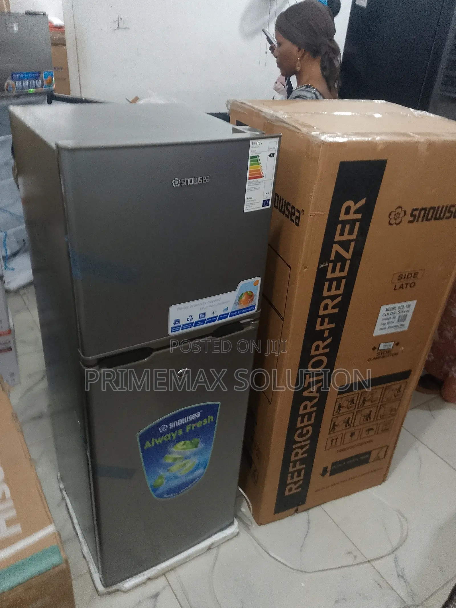 Frost-Free Wonder: Snowsea BCD-198 Double Door Refrigerator