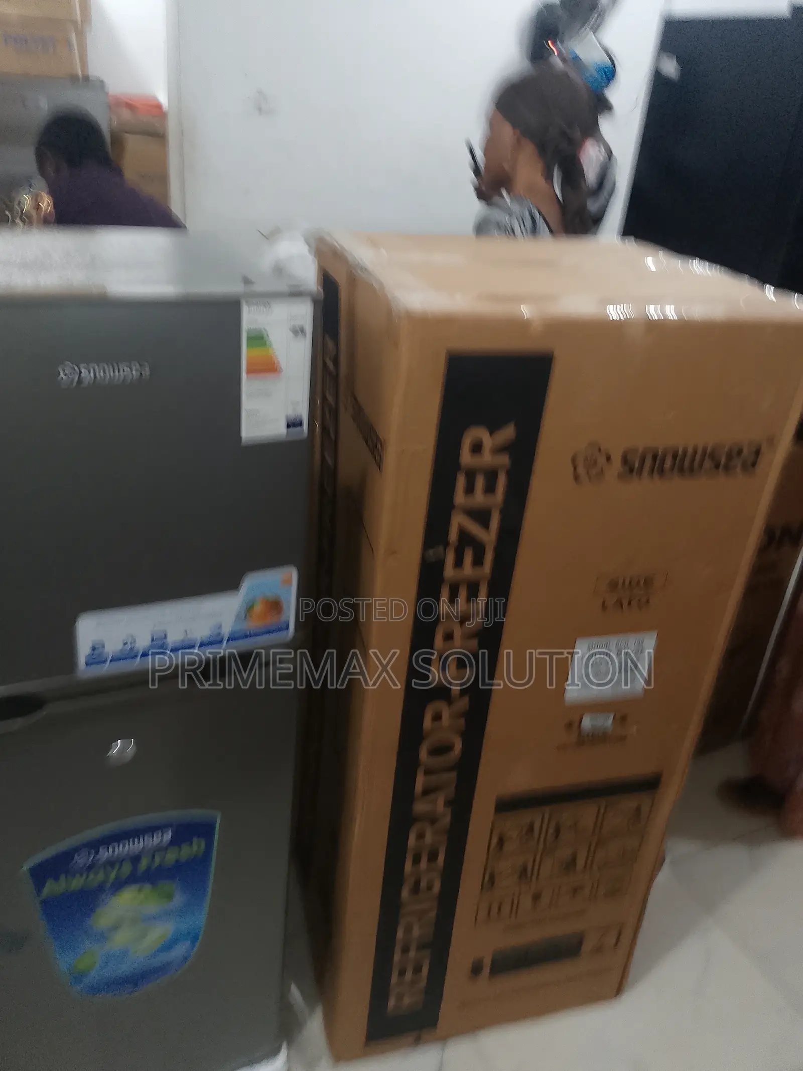 Snowsea BCD-198 Fridge - Double Doors, Endless Convenience