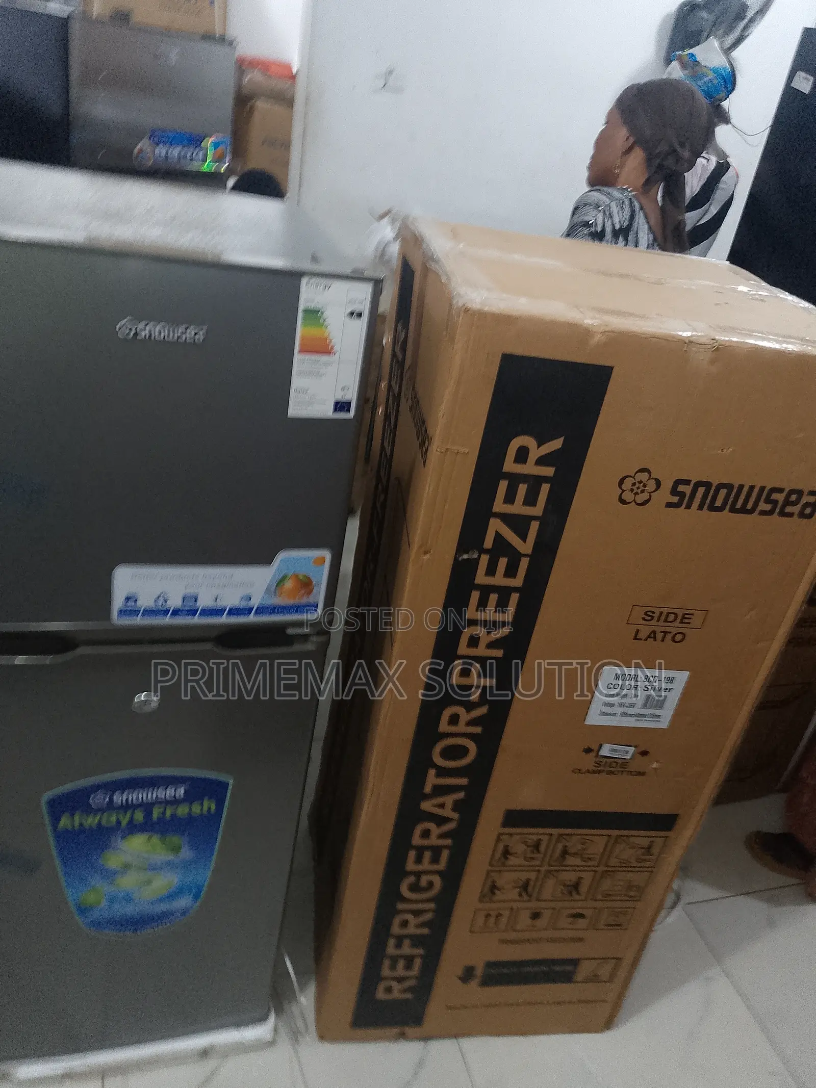 Reliable Cooling: Snowsea BCD-198 Double Door Edition