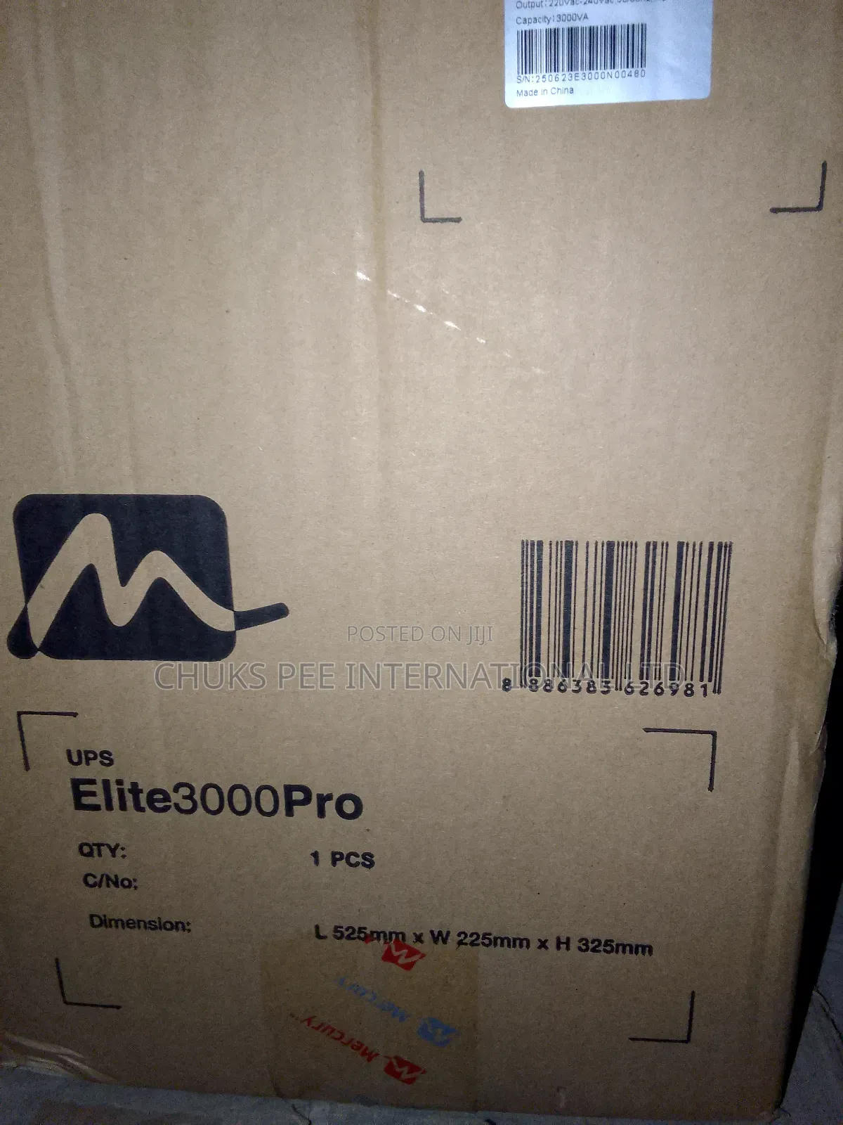 3 Kva Mercury Upas