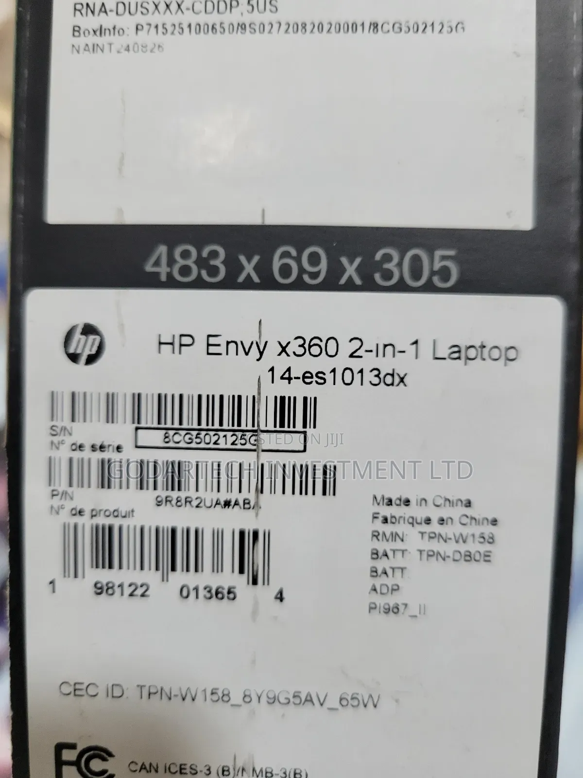 New Laptop HP Envy X360 8GB Intel Core i5 SSD 512GB