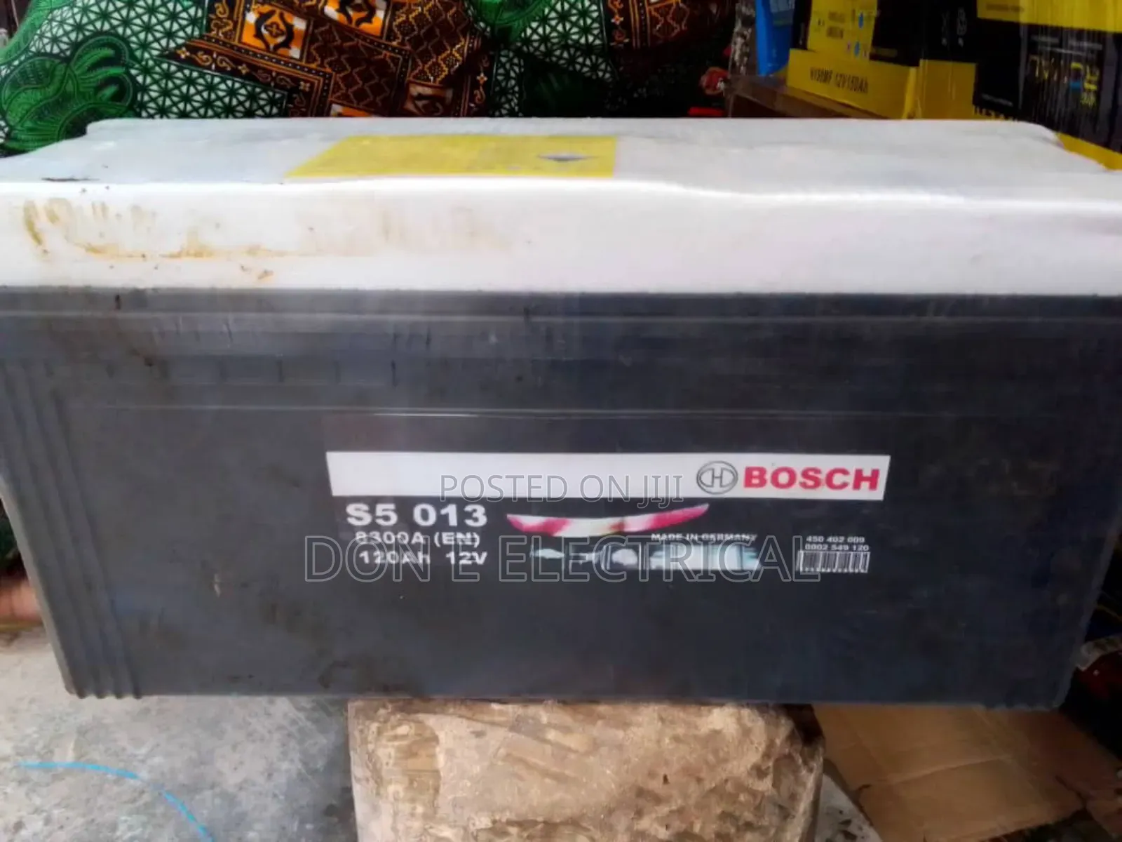 Truck Battery 120ah 12v Bosch Dry Cell