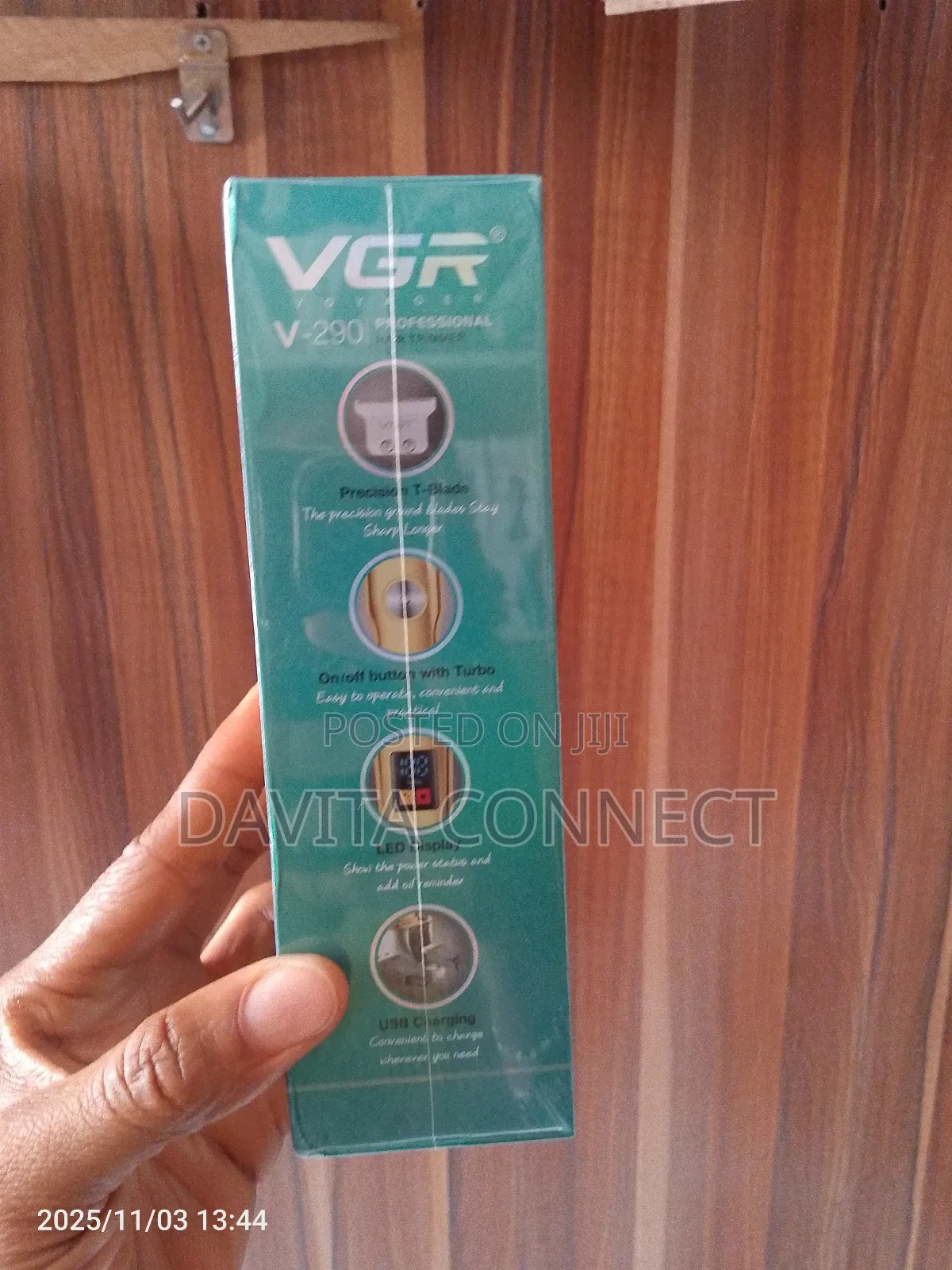 VGR v-290 Professional Rechargeable Hair Trimmer