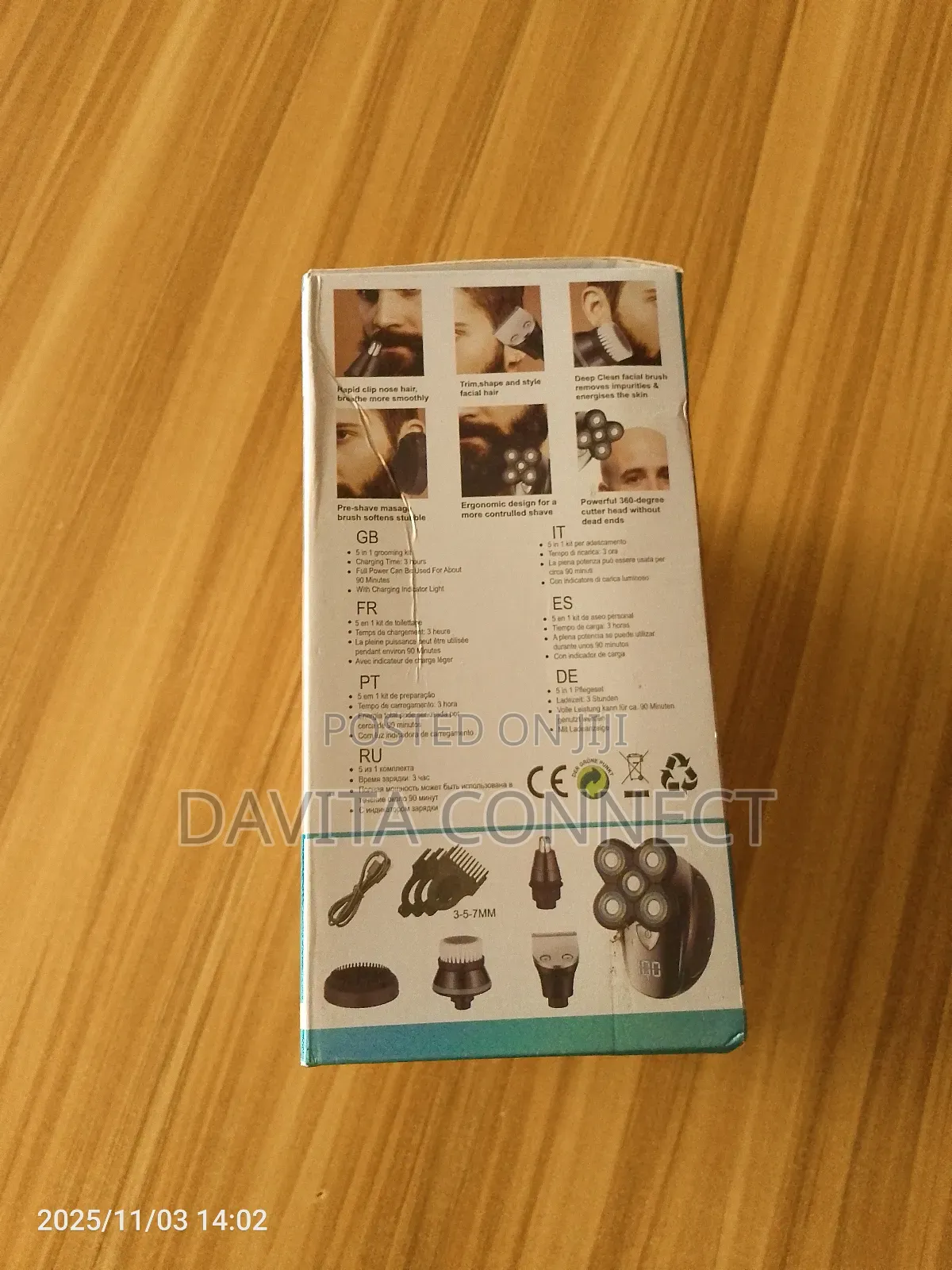 Darling Dl-9241 5-in-1 Multifunction Grooming Kit