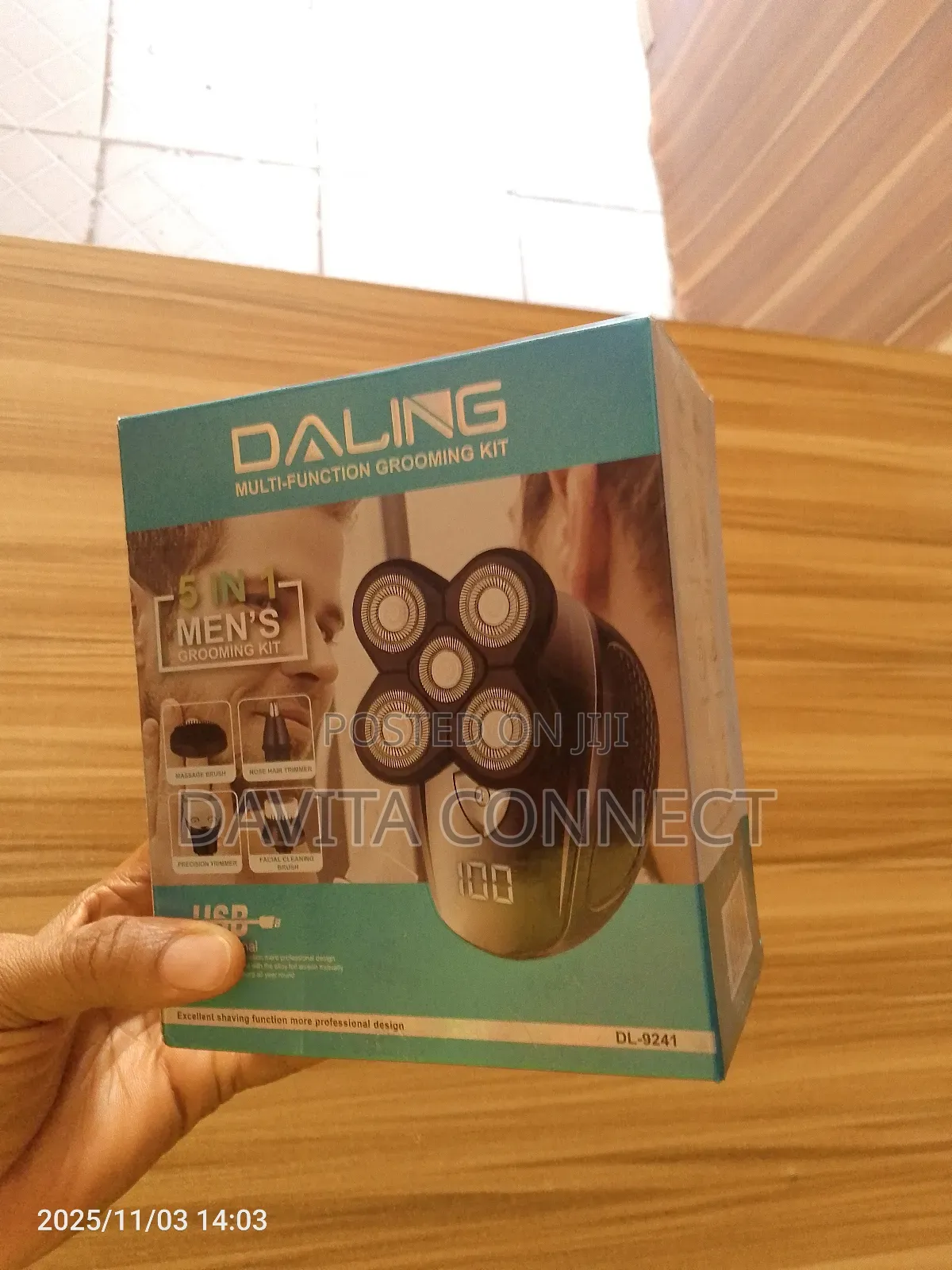 Darling Dl-9241 5-in-1 Multifunction Grooming Kit