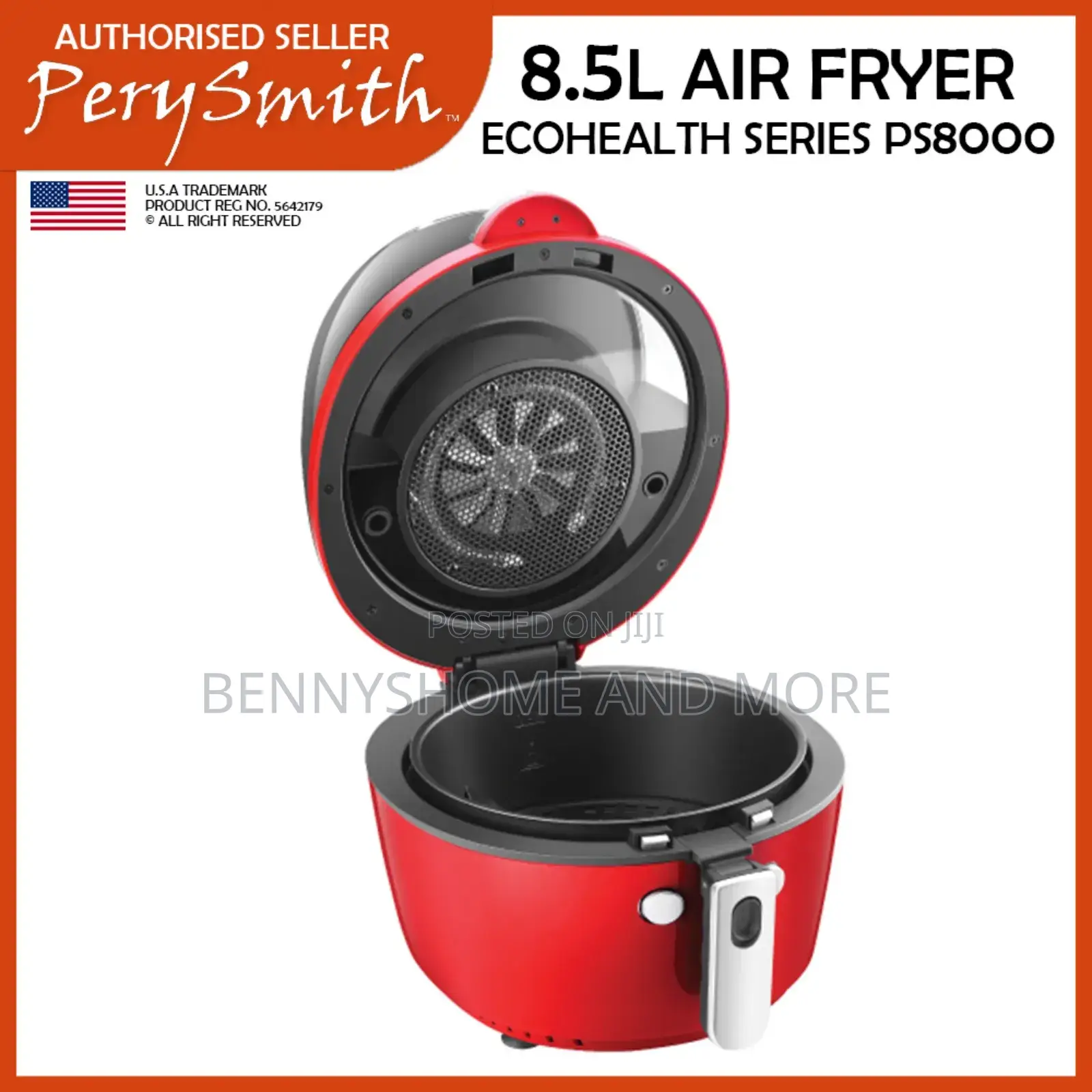 Perysmith 8.5l Dual Speed Air Fryer