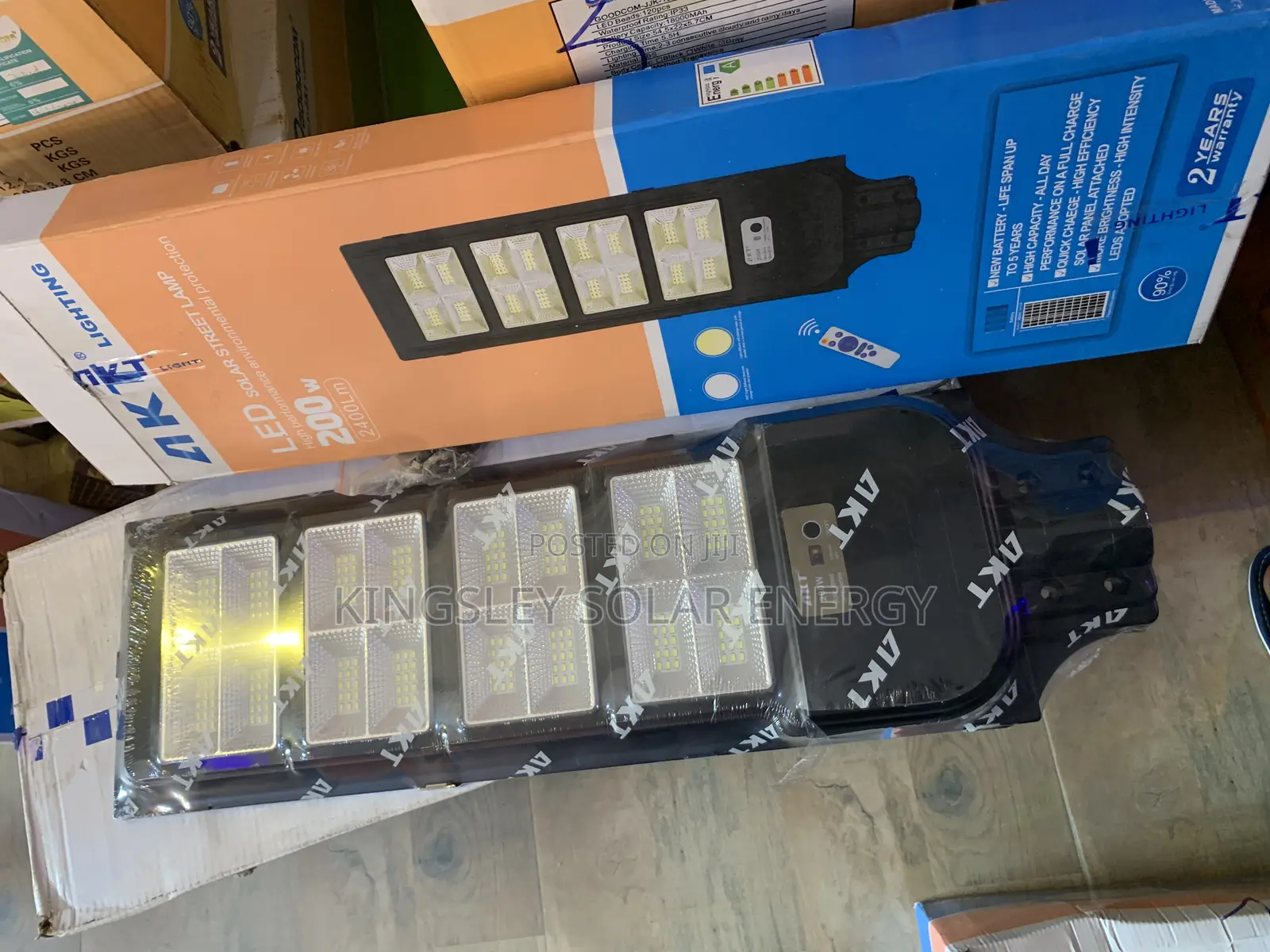 200w Akt Solar Street Light
