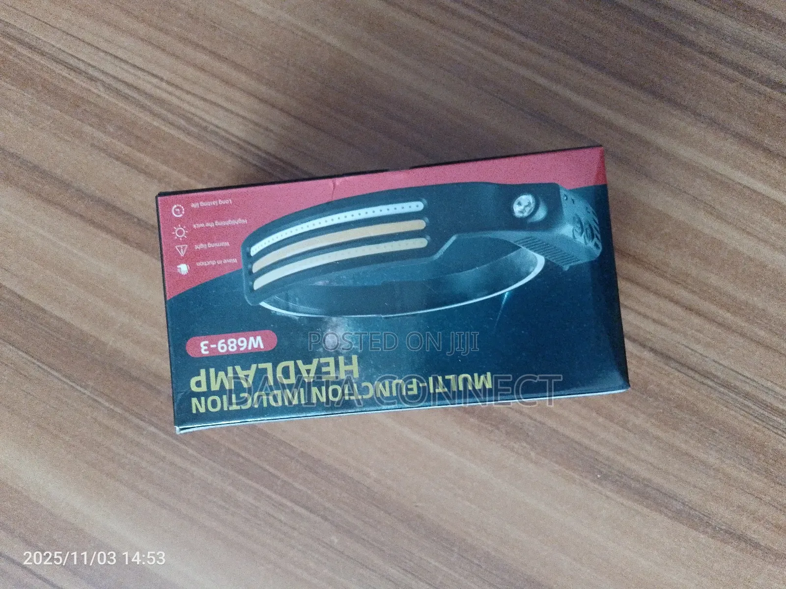 Rechargeable Multi-Function Induction Head Lamp W689-3
